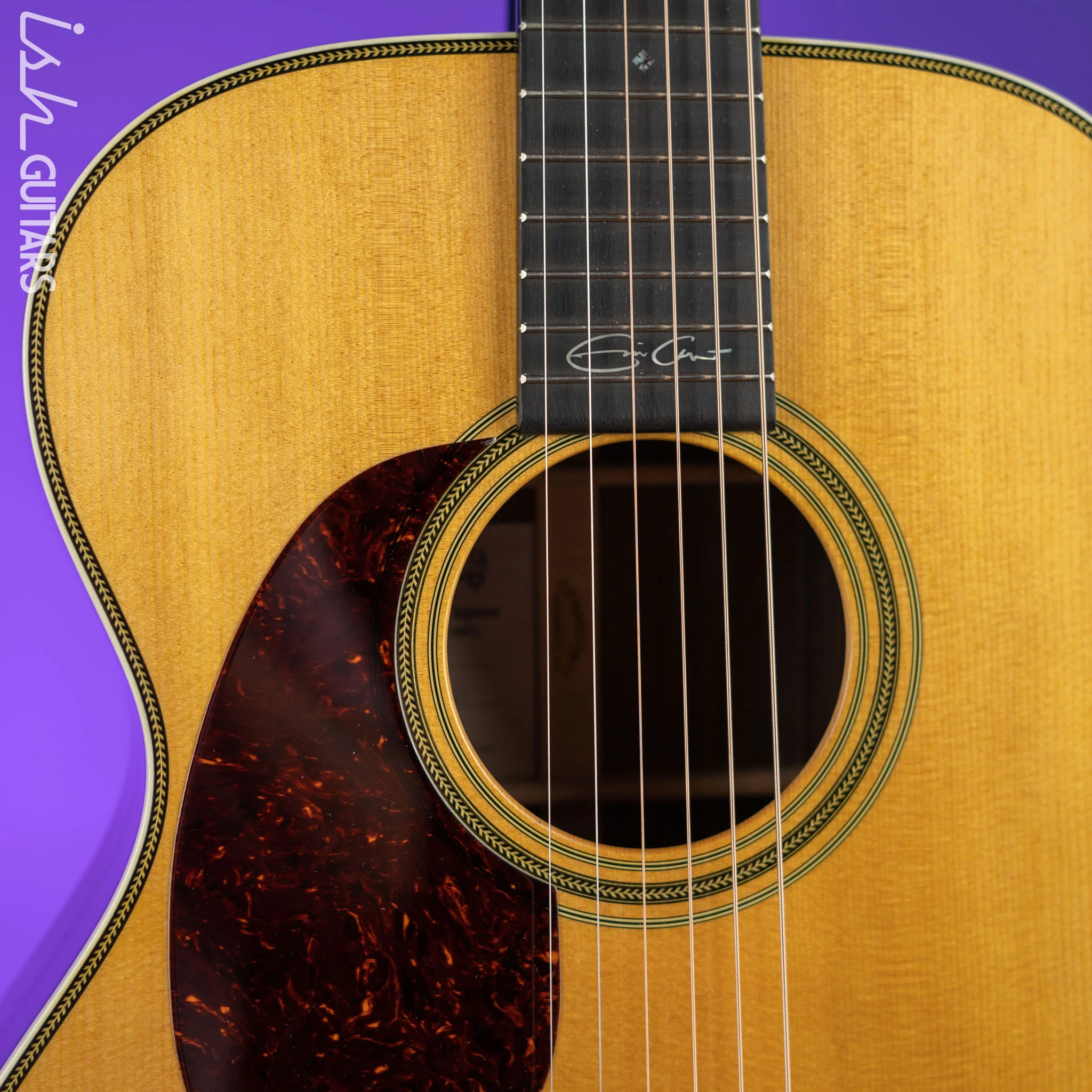 2018 Martin Eric Clapton 000-28EC Left-Handed Acoustic Guitar Natural - Image 3