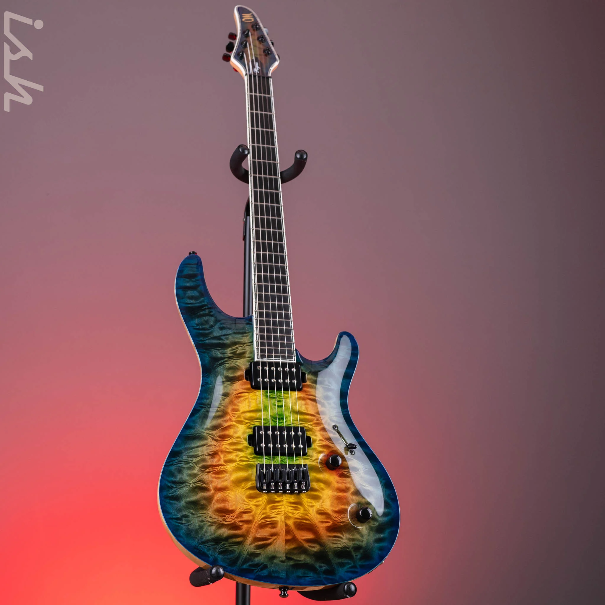 2018 Mayones Regius 6 Core Classic Dirty Rainbow Burst - Image 2