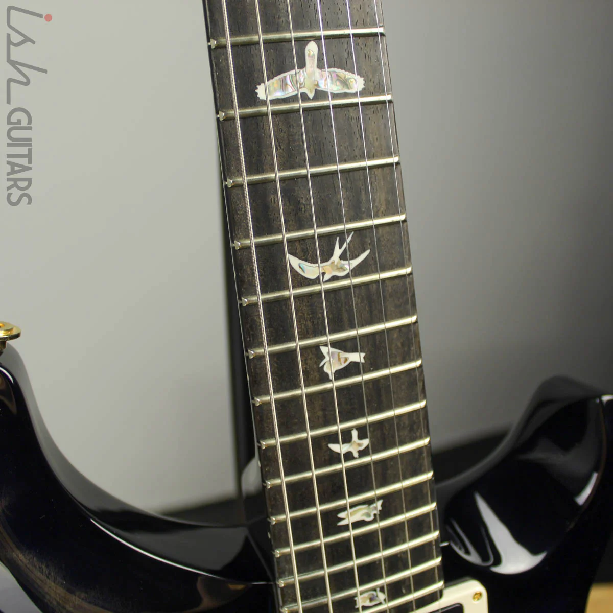 2018 Paul Reed Smith Custom 24 Quilted Maple 10 Top River Blue Smokewrap Burst - Image 7