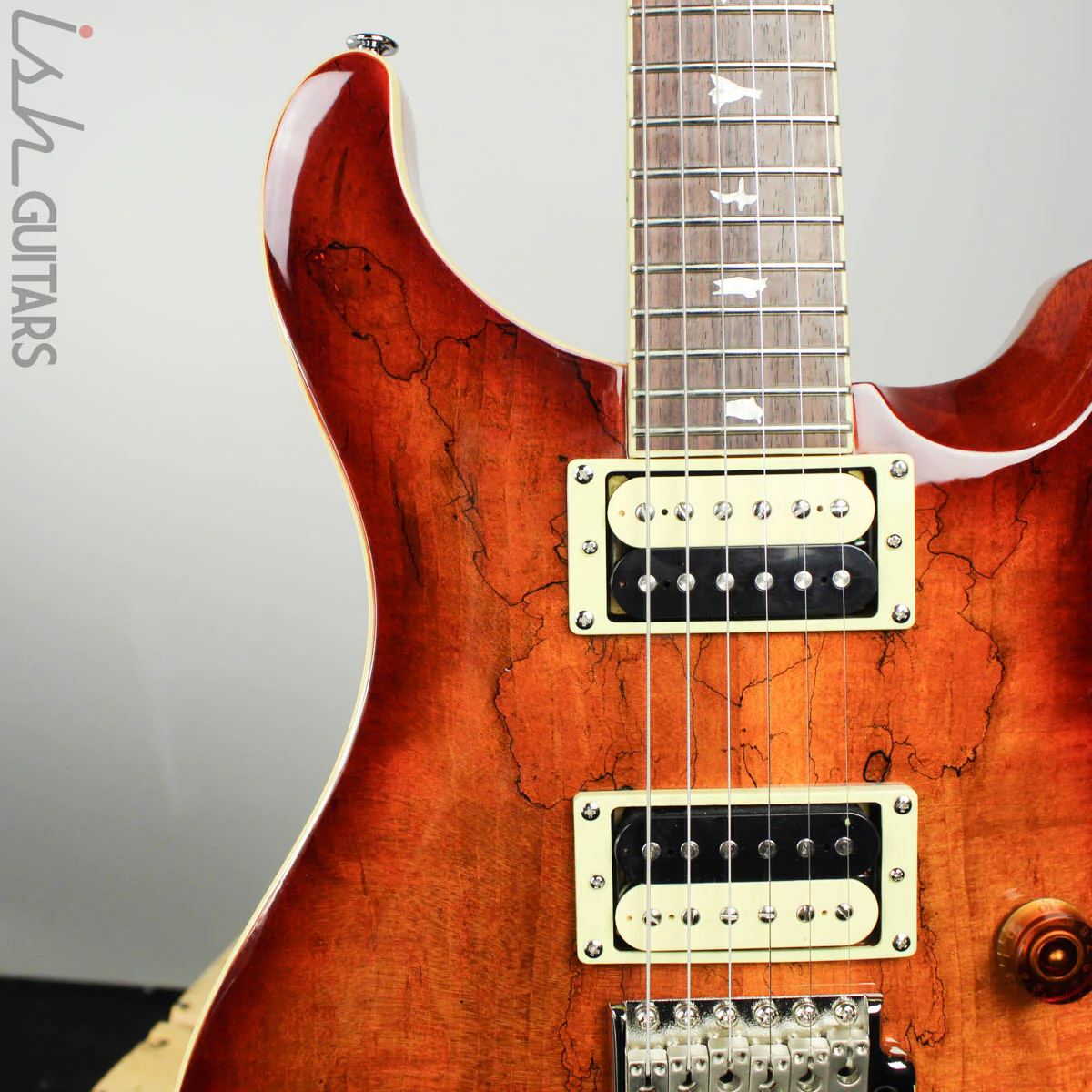 2018 Paul Reed Smith PRS SE Custom 24 Spalted Maple Exotic Top - Image 3