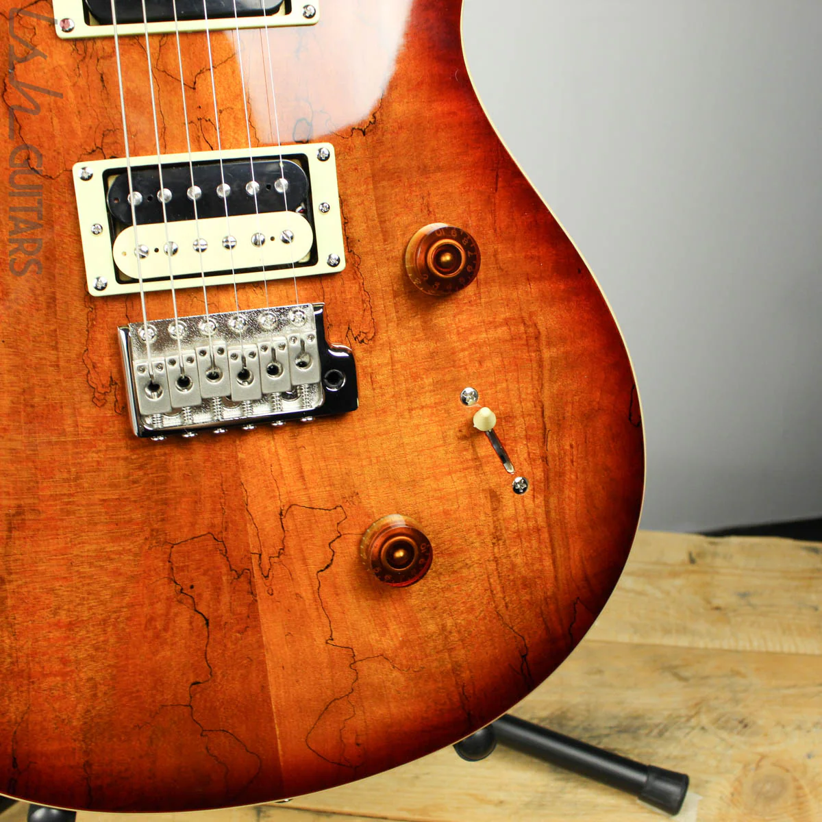 2018 Paul Reed Smith PRS SE Custom 24 Spalted Maple Exotic Top - Image 4