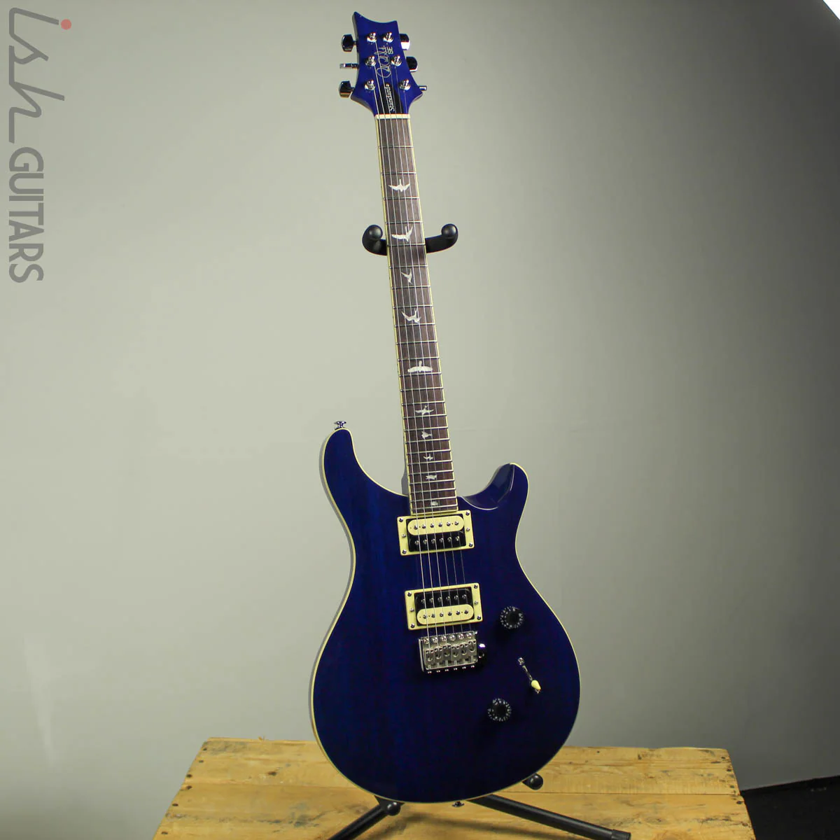 2018 Paul Reed Smith PRS SE Standard 24 - Translucent Blue - Image 2
