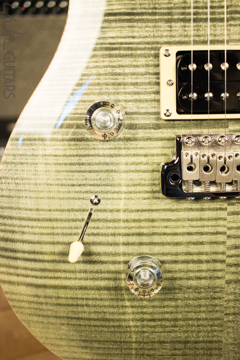 B-Stock Paul Reed Smith SE Custom 24 Lefty Trampas Green - Image 4