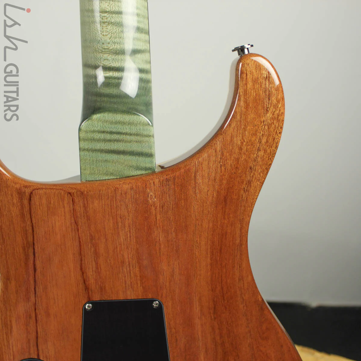 2018 Paul Reed Smith Wood Library Special 22 Semihollow Trampas Green - Image 11