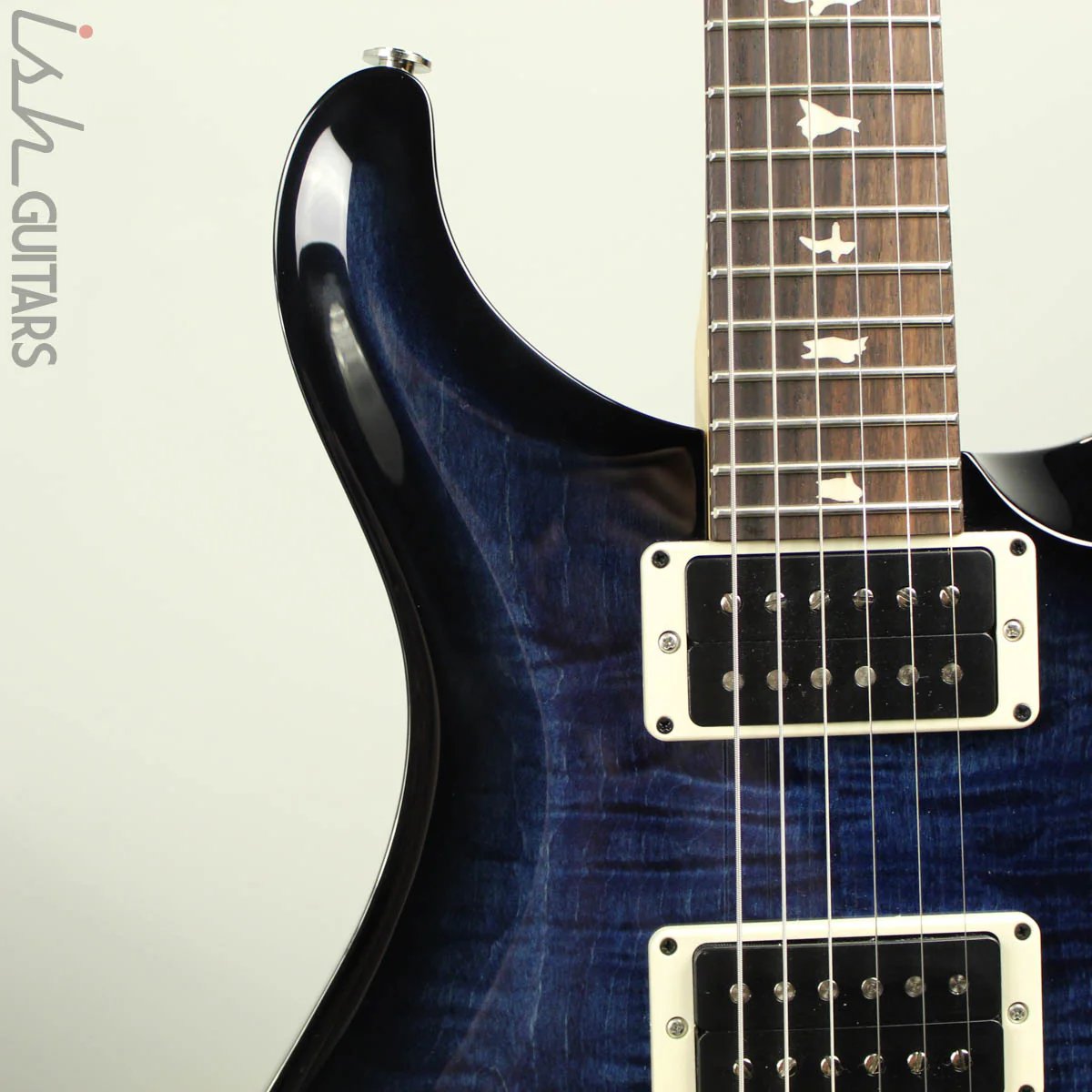 2018 PRS Paul Reed Smith CE 24 Bolt-on Custom Color Whale Blue Smokewrap - Image 4