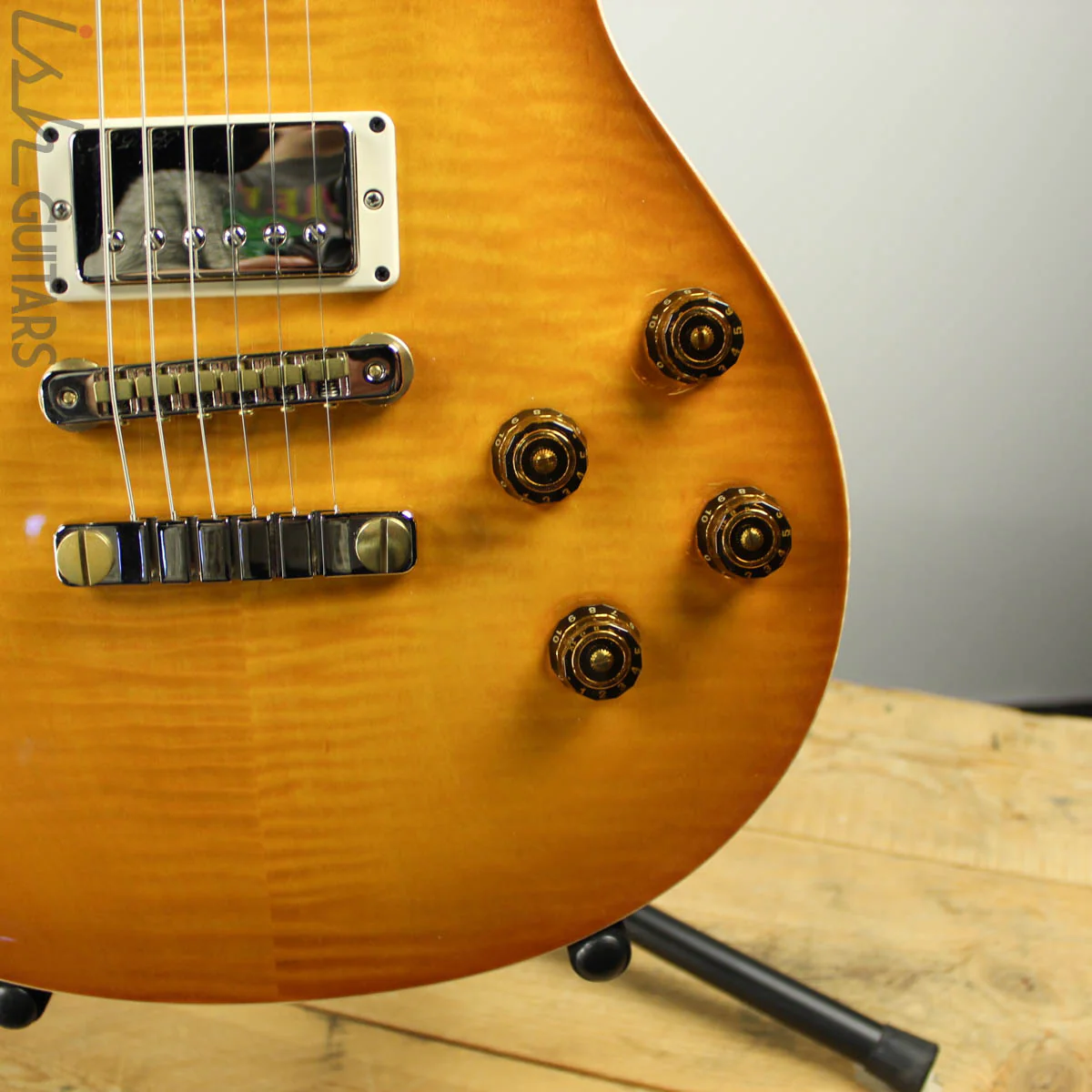 2018 PRS Experience McCarty 594 Singlecut Semi-Hollow Limited McCarty Sunburst - Image 3