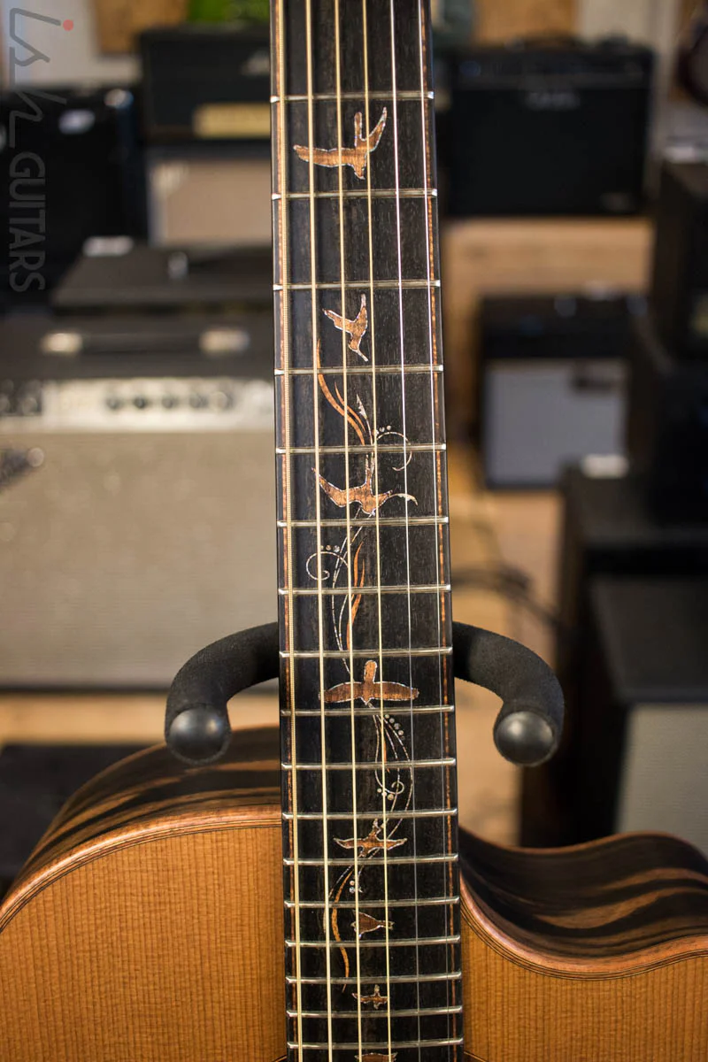 2018 PRS Experience Private Stock Angelus Acoustic Electric Torrifed and Ebony - Image 10