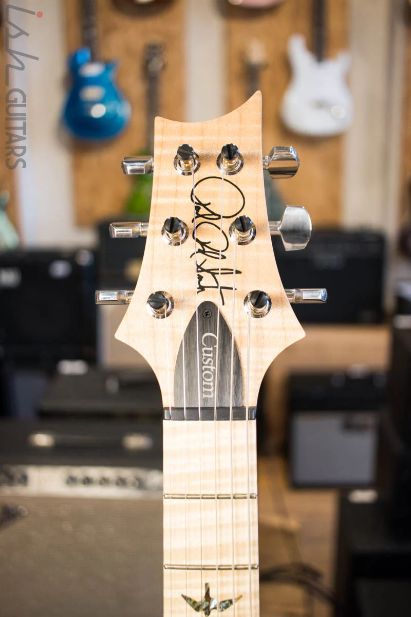 2018 PRS Experience Custom 24 Lefty 10 Top Flamed Maple Fretboard and Neck - Image 5