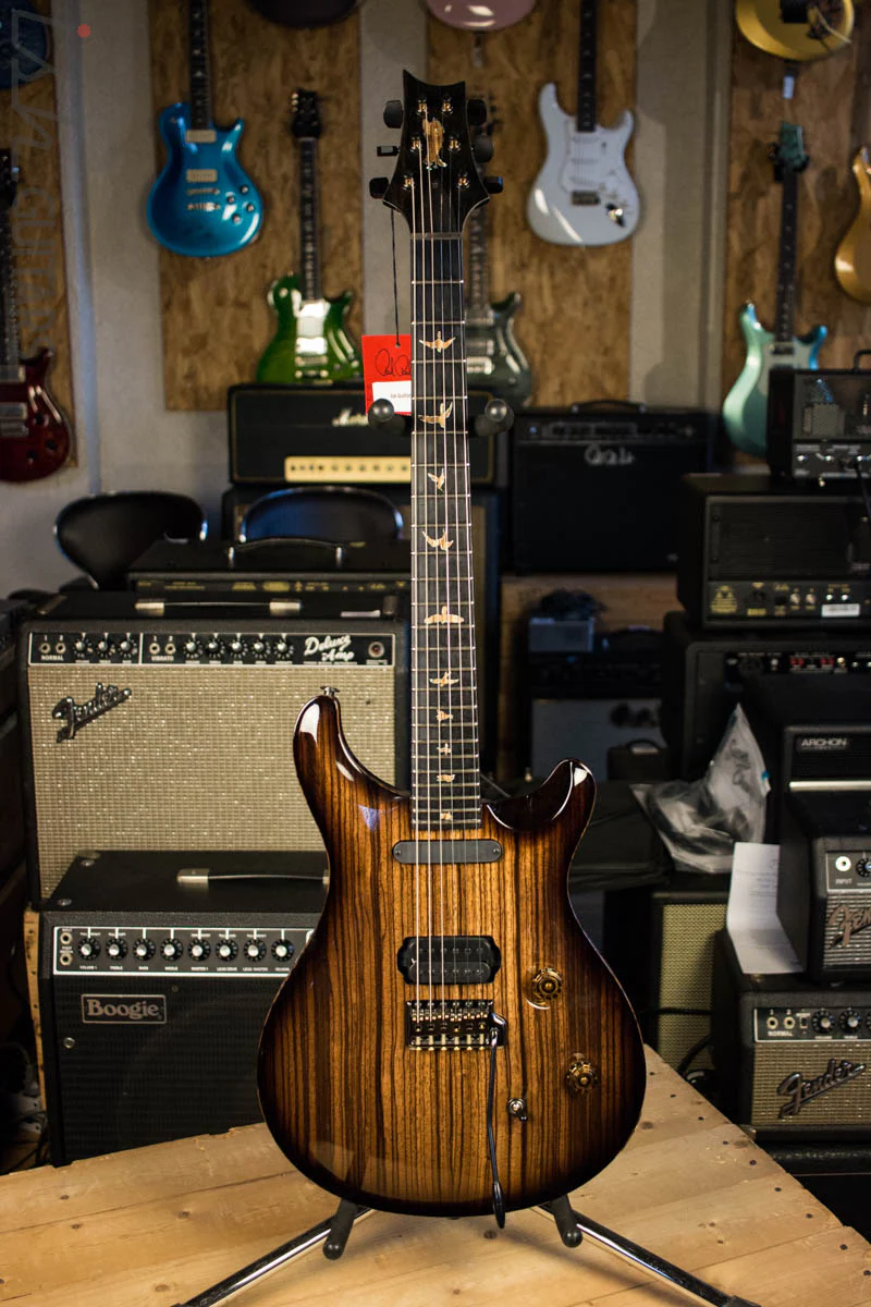 2018 PRS Experience Private Stock Custom 24 Zebrawood 305 Pickup (DEMO VIDEO) - Image 3