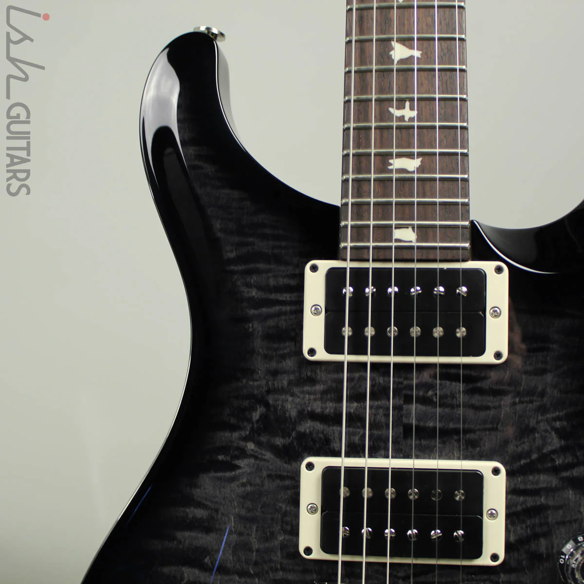 2018 PRS Paul Reed Smith CE 24 Bolt-on Grey Black Smokewrap - Image 4