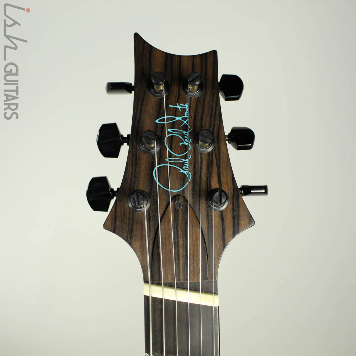 2018 PRS Paul Reed Smith Private Stock Custom 24 Multi Scale Zebrawood Dark Blue Glow Smoked Burst - Image 7