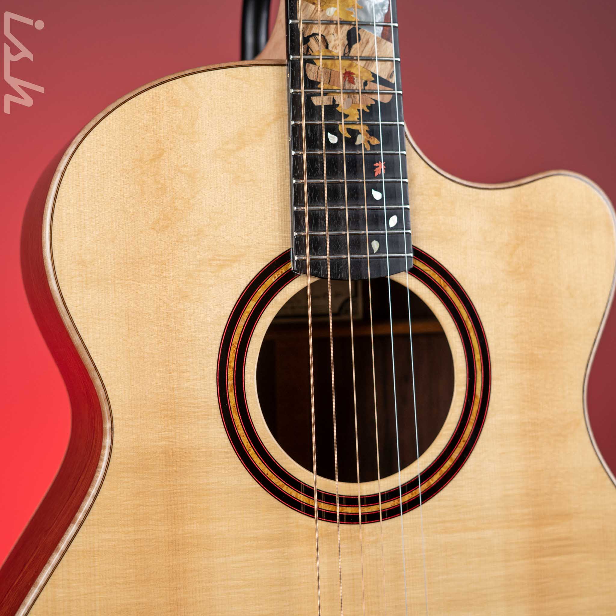 2018 PRS Private Stock Angelus Acoustic Guitar - Image 3
