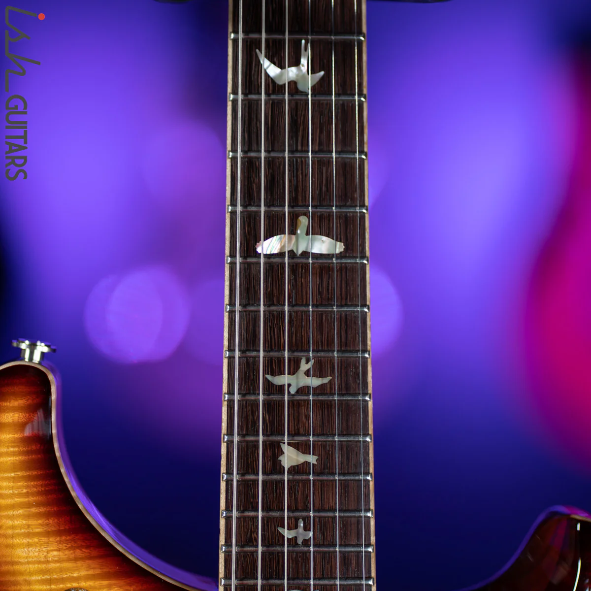 2018 PRS Private Stock McCarty 594 Graveyard Ltd Honey Gold with Dark Cherry Smoked Burst - Image 6