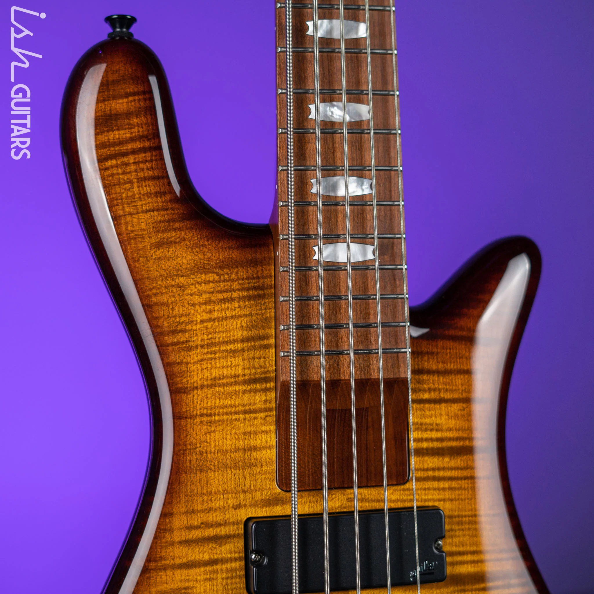 2018 Spector Euro Bolt 5 Tobacco Sunburst Gloss - Image 3