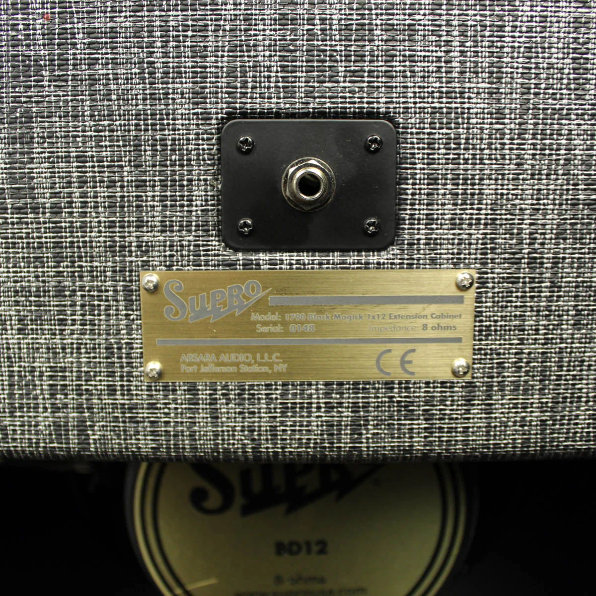 Supro Black Magick 1790 1x12 Extension Cab - Image 8