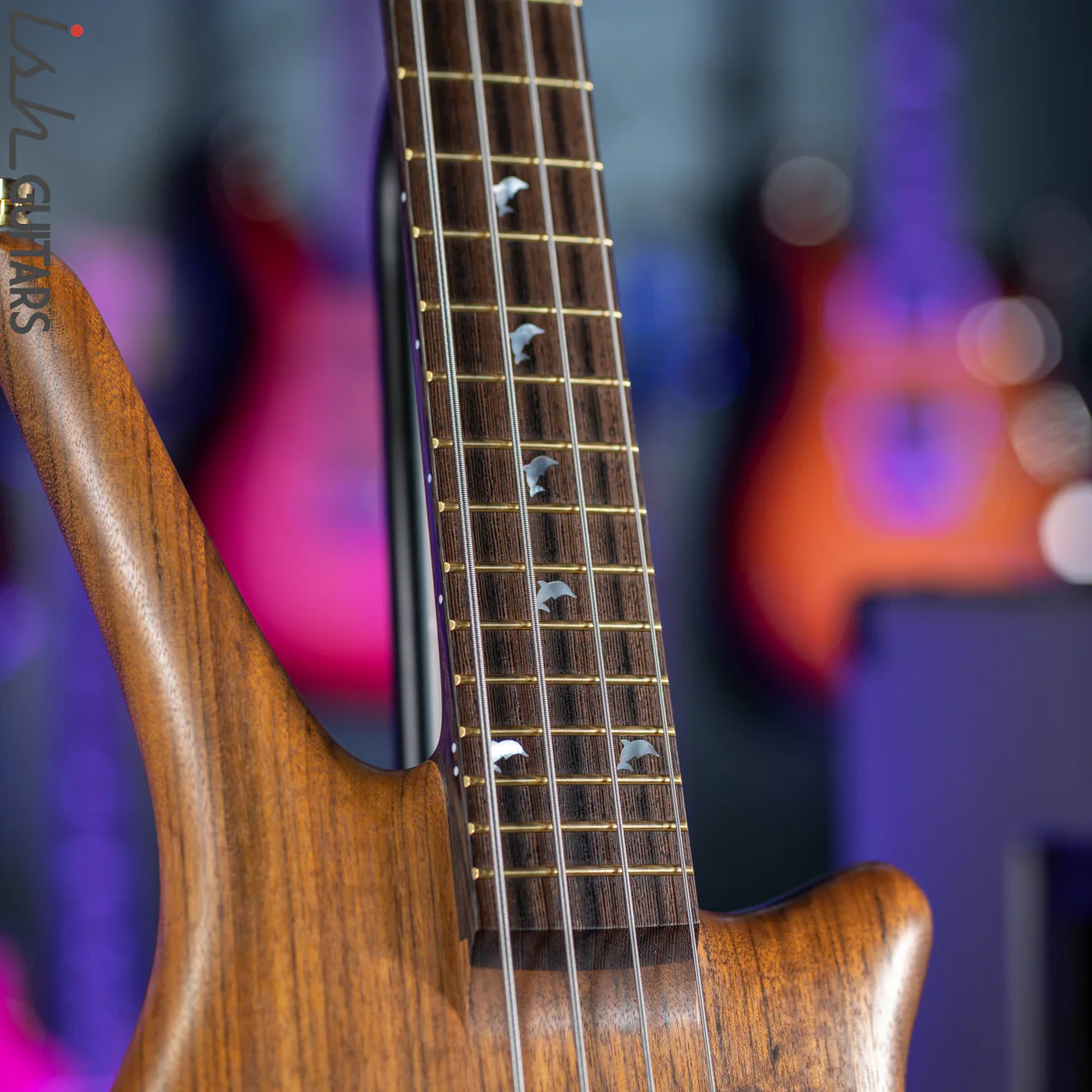 2018 Warwick Master Built Dolphin Pro 1 Natural NT - Image 5