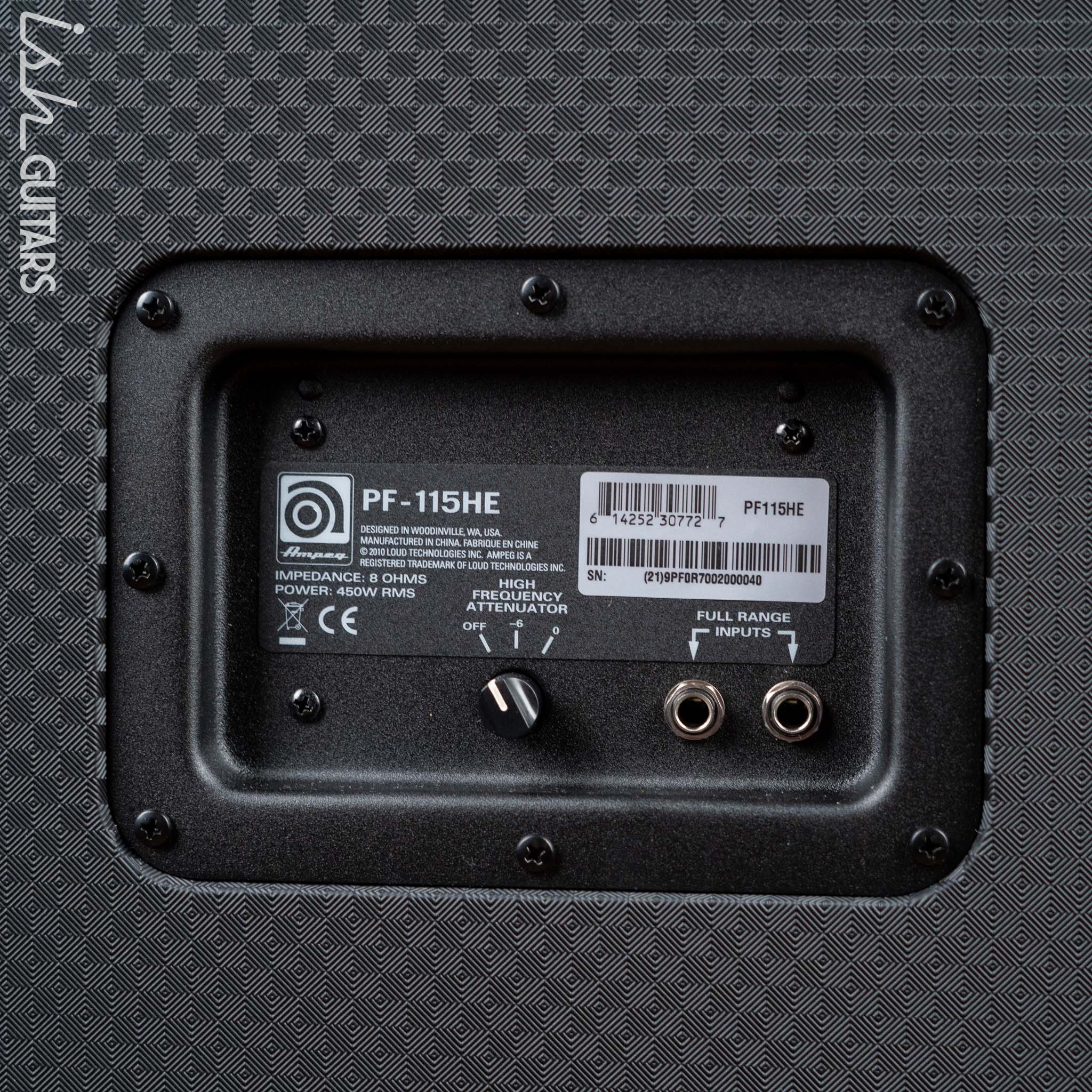 2019 Ampeg PF-50T Portaflex Bass Amplifier Head and PF-115HE Cab - Image 9