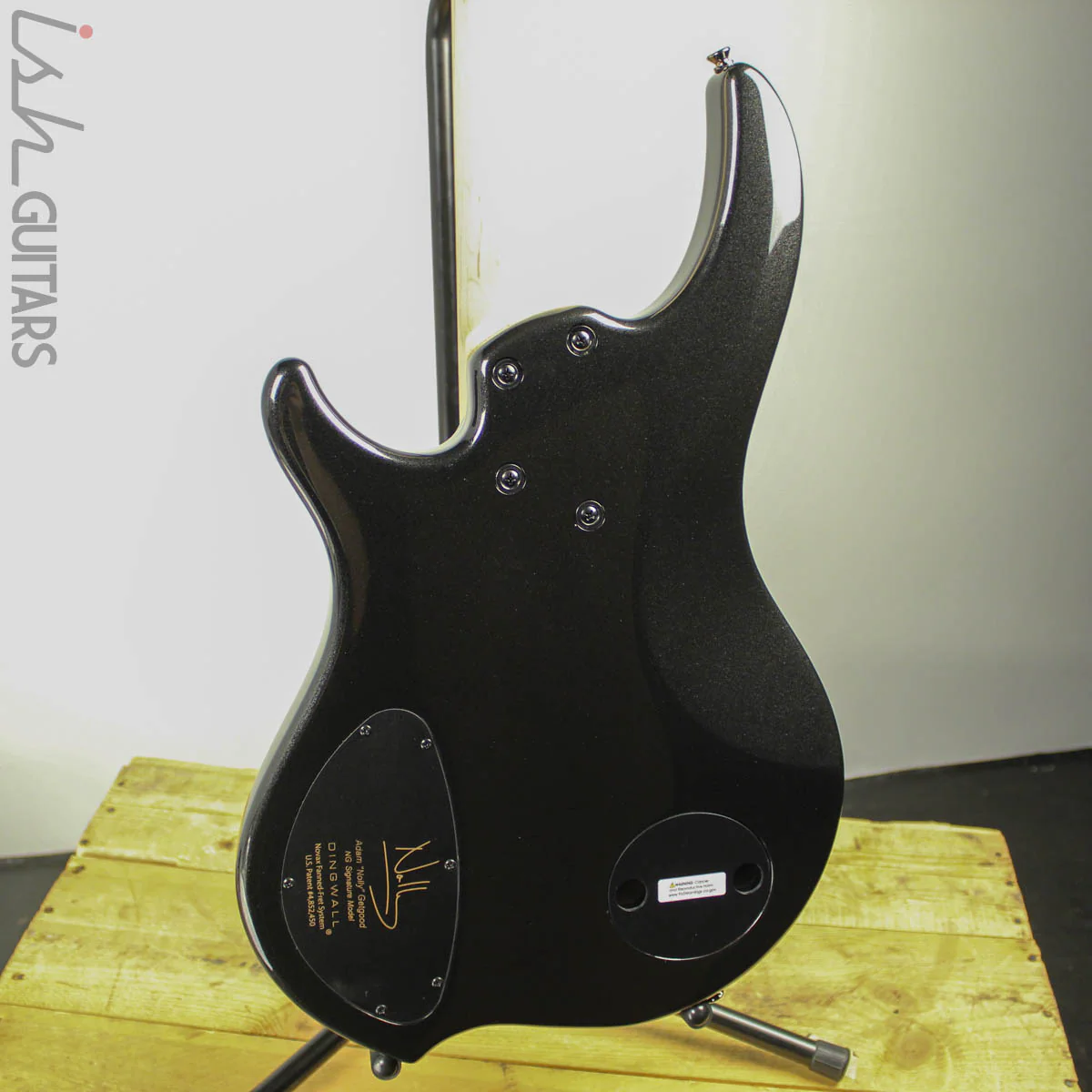 2019 Dingwall NG-3 5 String Metallic Black B-STOCK - Image 7