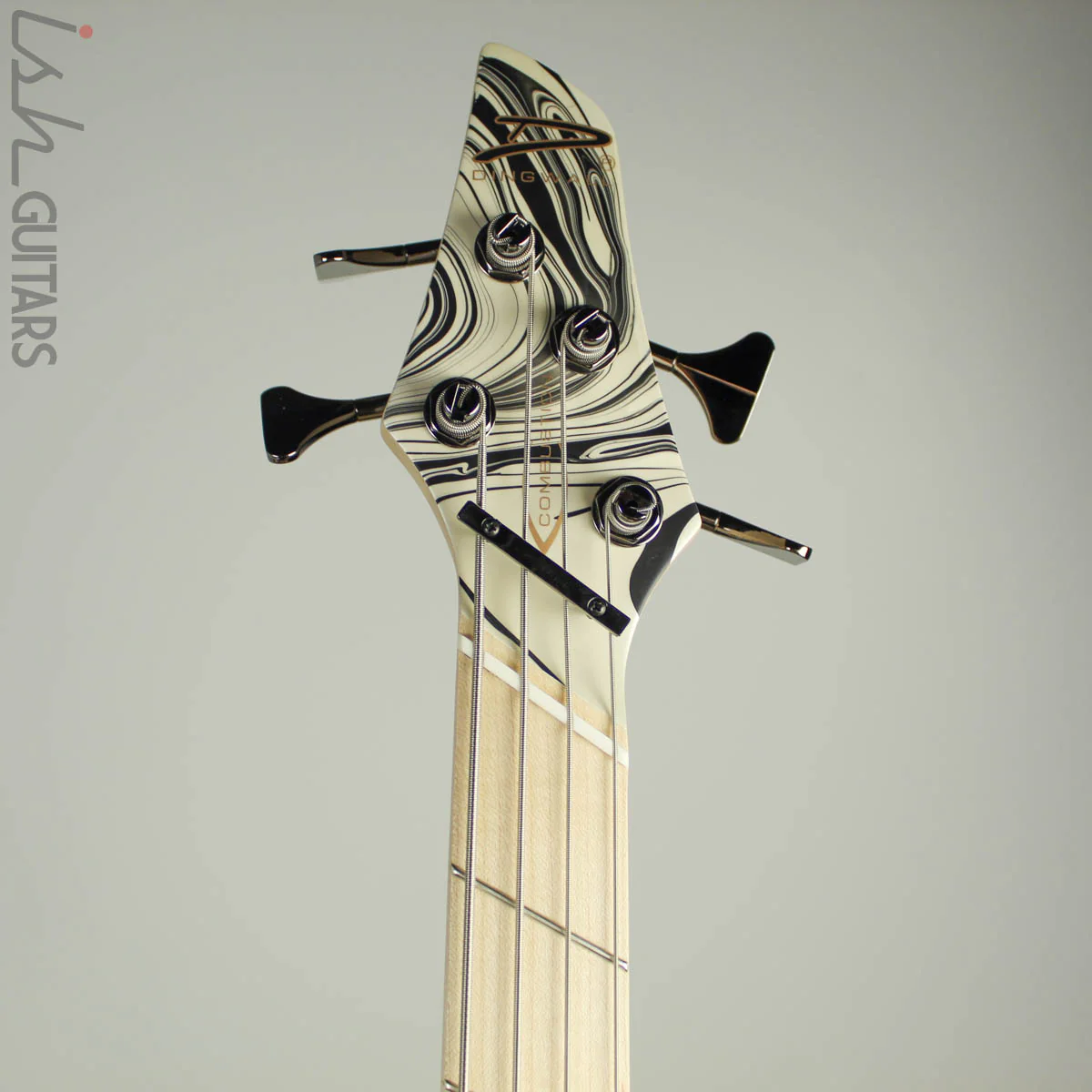 Dingwall NG3 4-String Ducati White Swirl B-Stock - Image 5