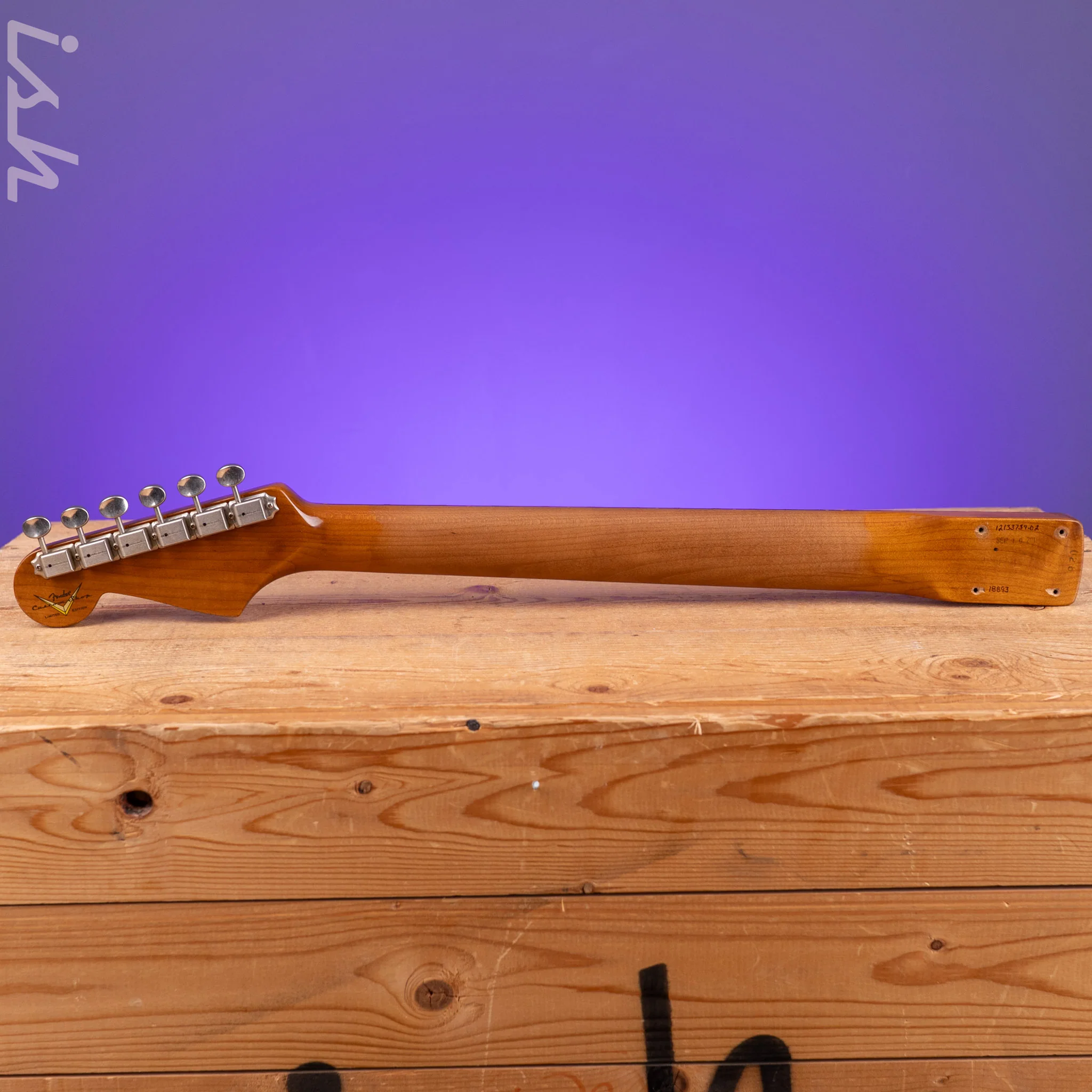 2019 Fender Stratocaster Custom Shop '62 Relic Neck Roasted Maple - Image 10