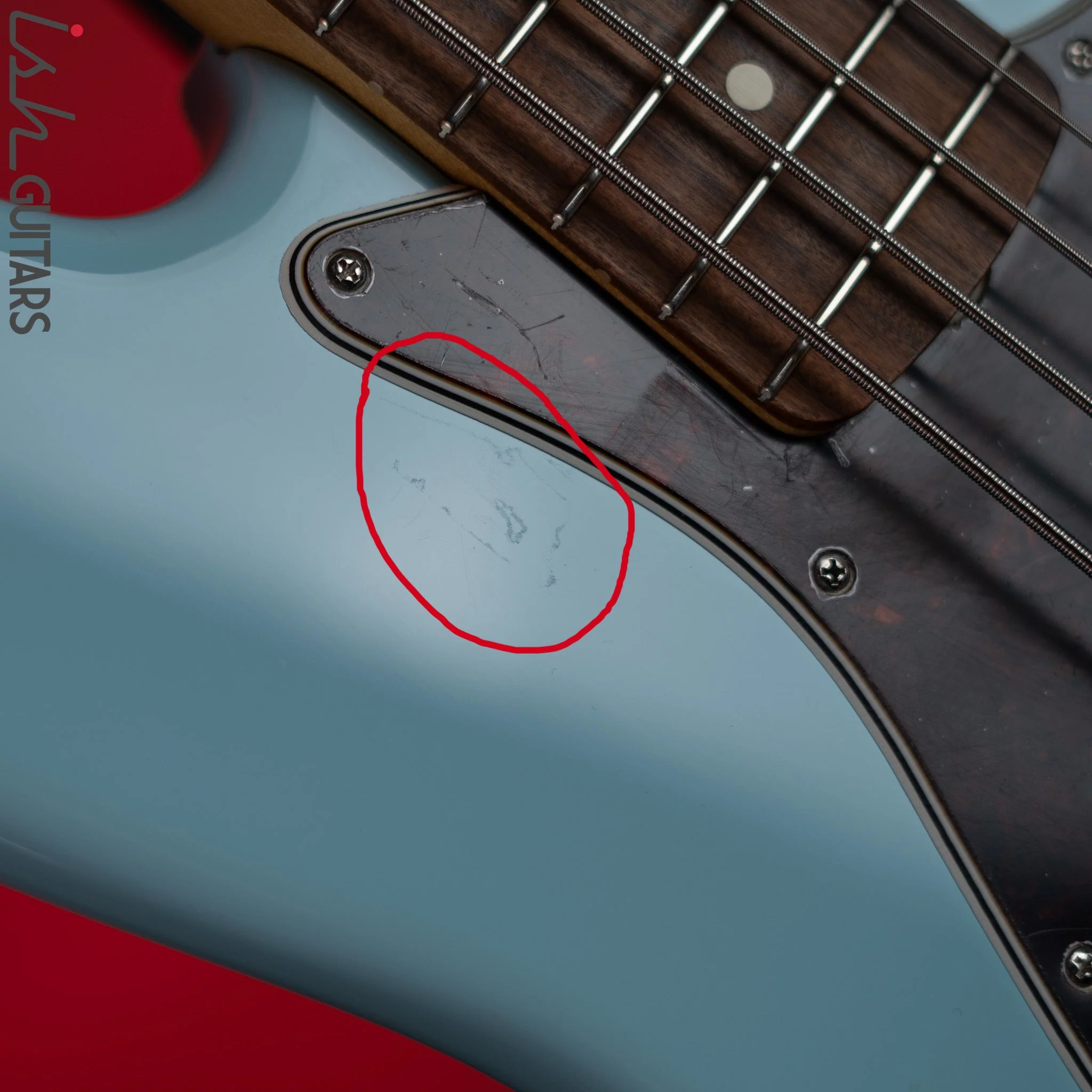 2019 Fender Vintera 60’s Jazz Bass Daphne Blue - Image 6