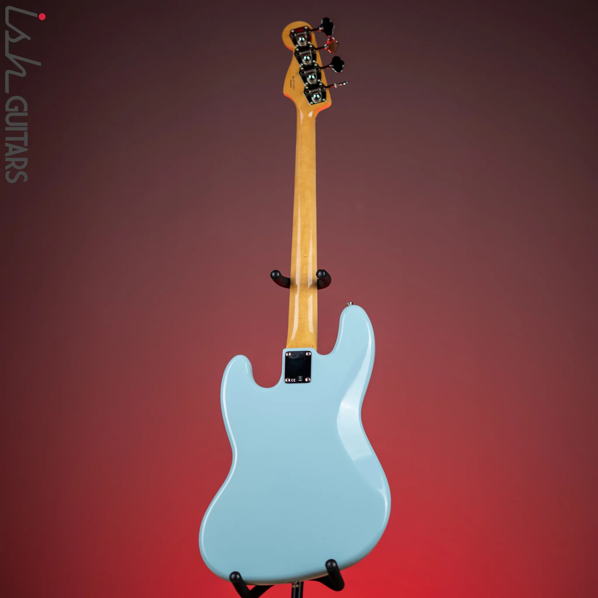 2019 Fender Vintera 60’s Jazz Bass Daphne Blue - Image 9