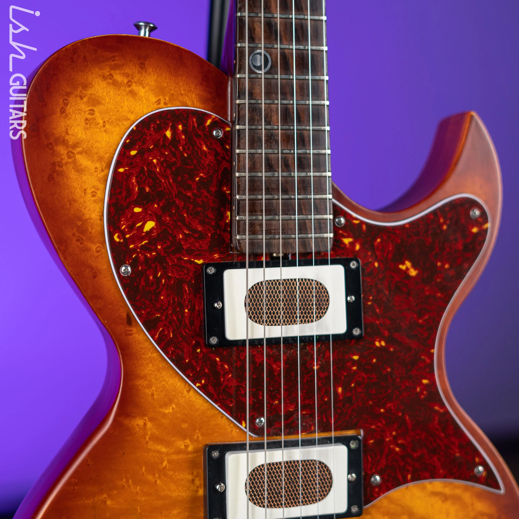 2019 Harden Engineering Switchblade Electric Guitar Vintage Sunburst - Image 3