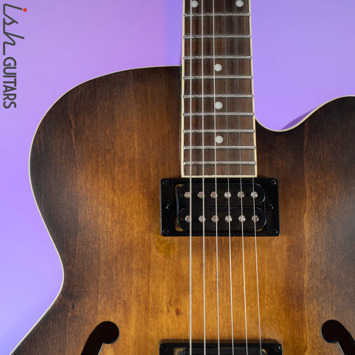 2019 Ibanez Artcore AF55-TF Flat Tobacco w/ Gotoh Bridge & Tuners - Image 3