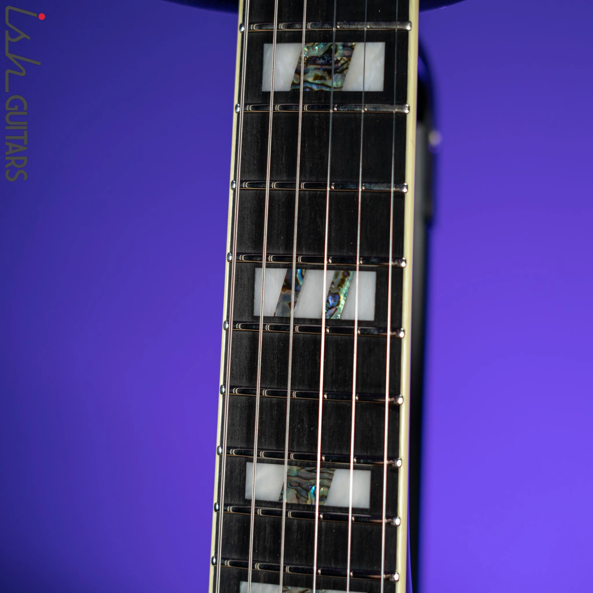 2019 Ibanez Paul Stanley Signature PS4CM Gold Cracked Mirror - Image 6