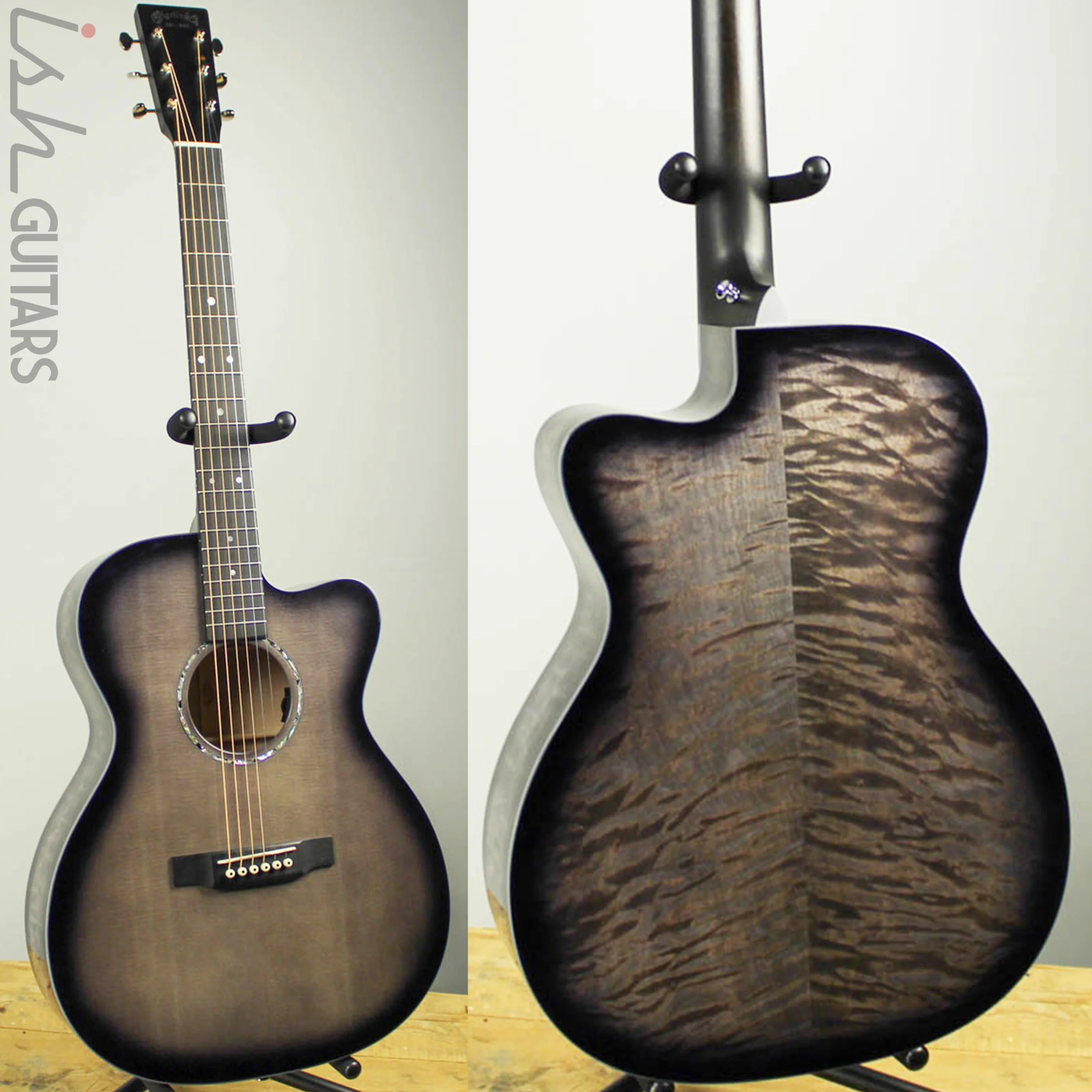 2019 Martin OMCE Shadow Burst Guitar NAMM (DEMO VIDEO)