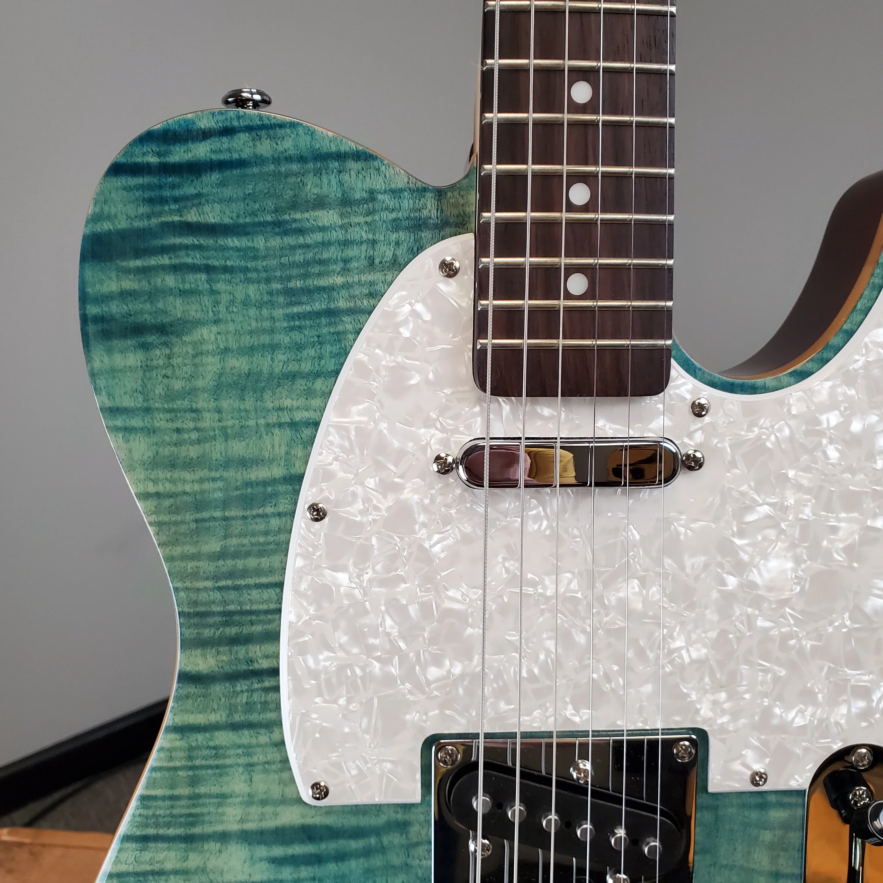 2019 Michael Kelly 1953 Telecaster Blue Jean Wash - Image 3