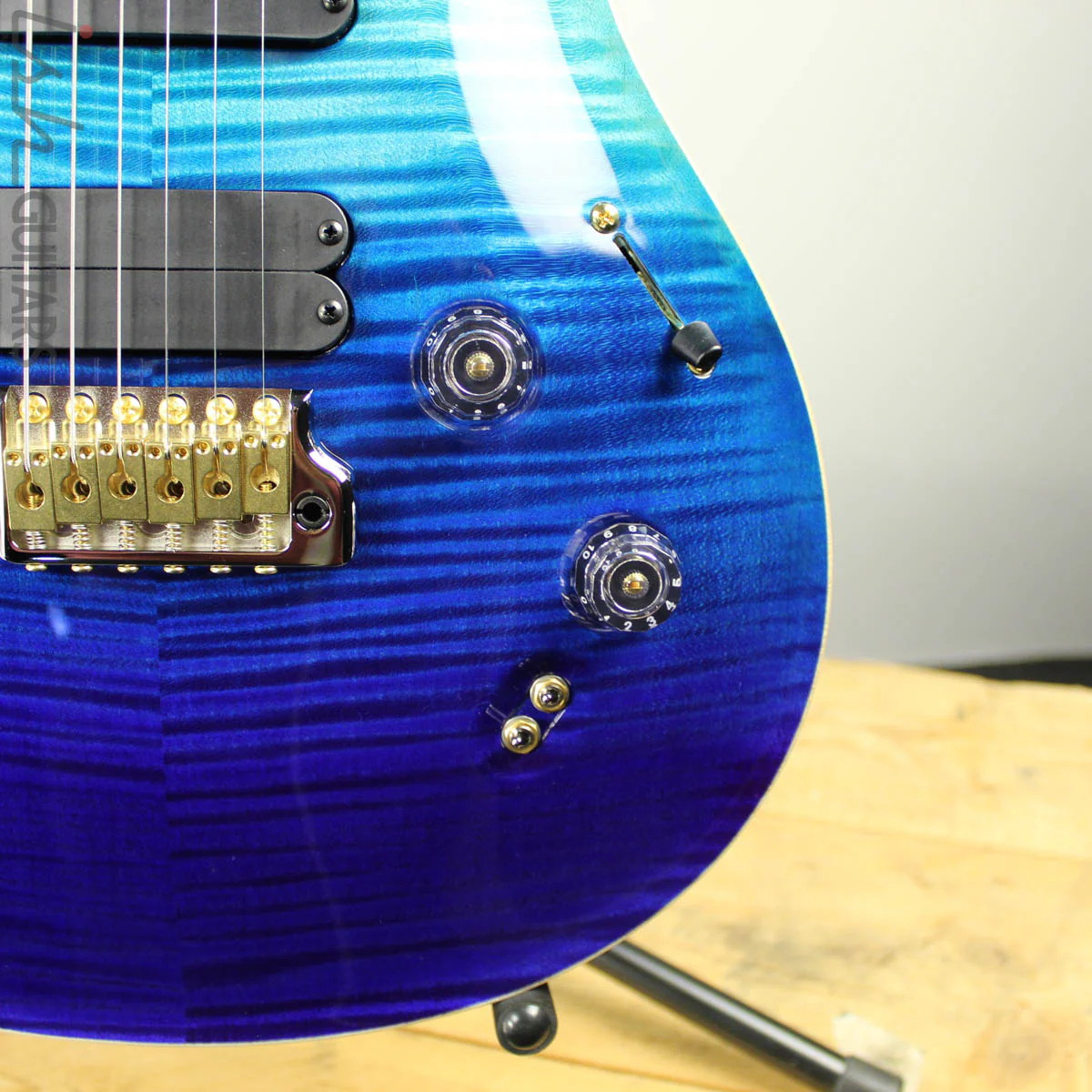 2019 Paul Reed Smith PRS 509 Blue Fade 10 Top - Image 3