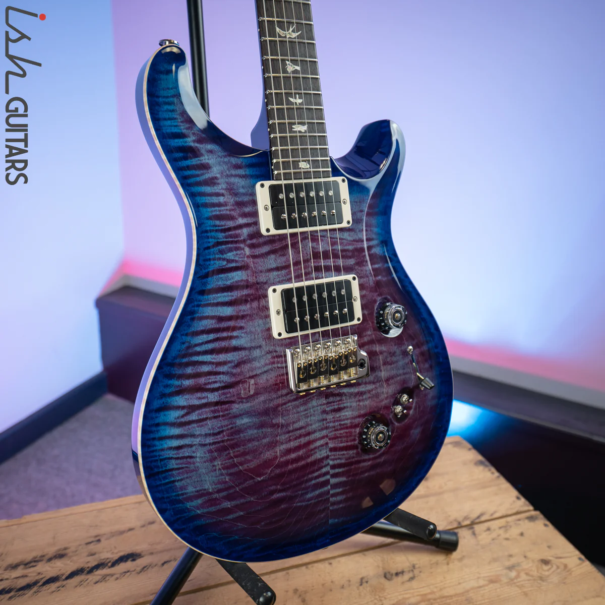 2019 PRS Custom 24-08 Violet Blue Burst - Image 5