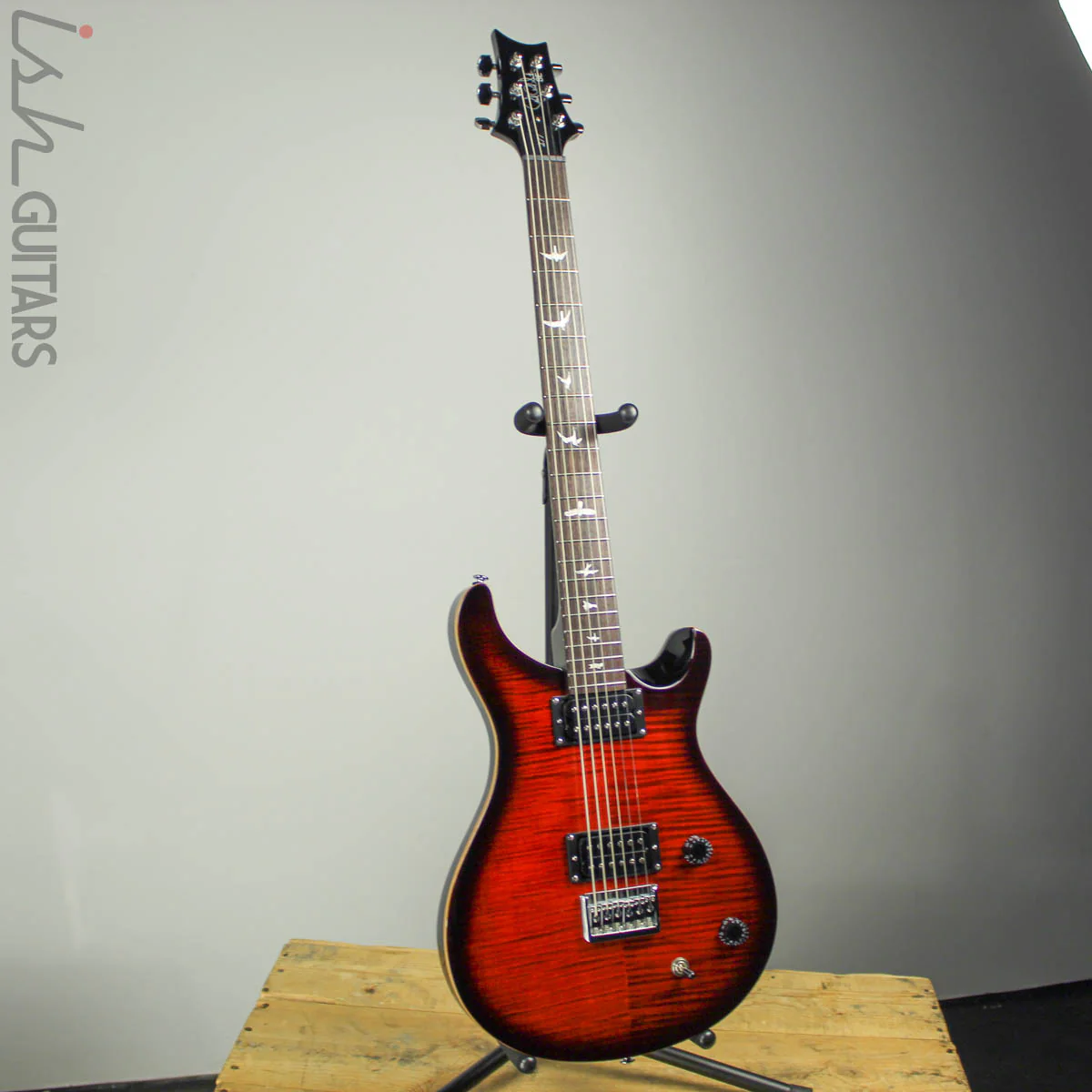 2019 Paul Reed Smith PRS SE 277 Baritone Fire Red Burst - Image 2