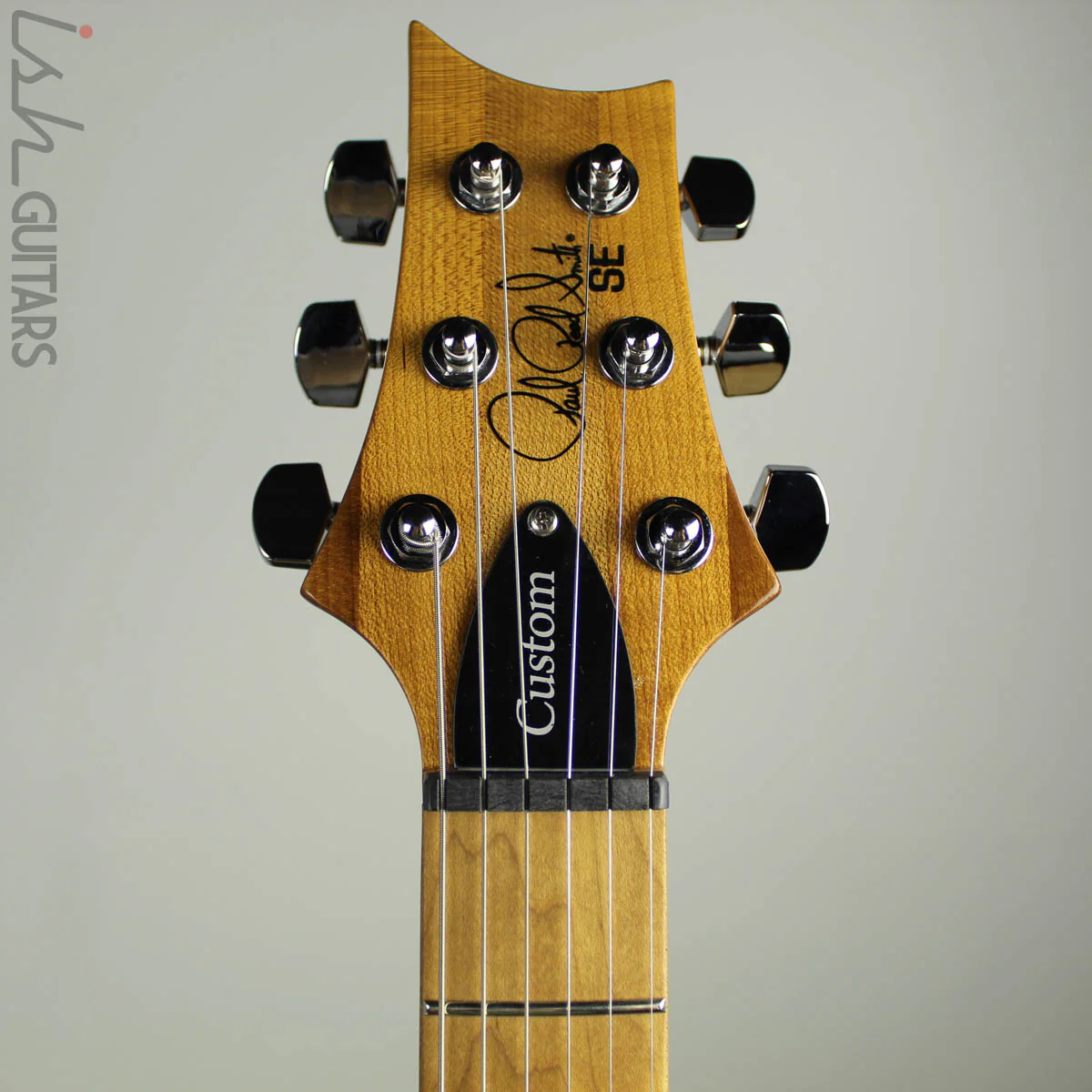 2019 Paul Reed Smith PRS SE Custom 24 Roasted Maple Limited Charcoal Burst - Image 7