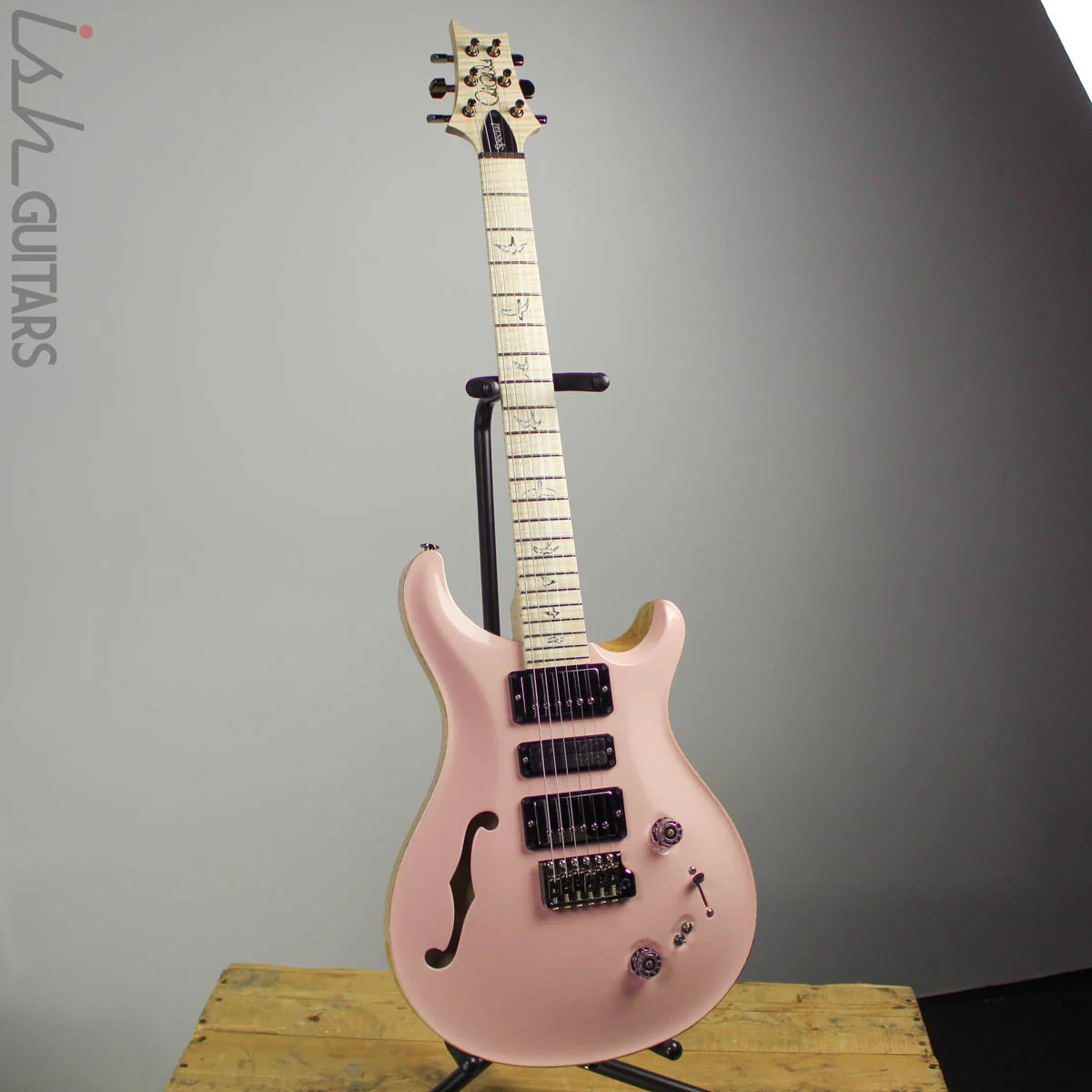 2019 Paul Reed Smith PRS Special 22 Semi-Hollow Opaque Grandma Hannon Pink - Image 2