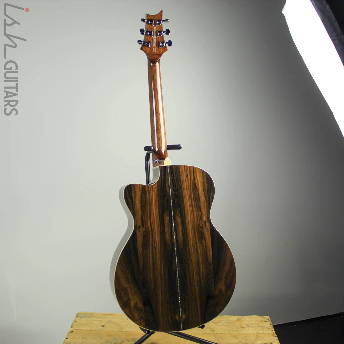 2019 PRS SE Angelus A60E Acoustic Electric Guitar w/ Ziricote Back and Sides - Image 9