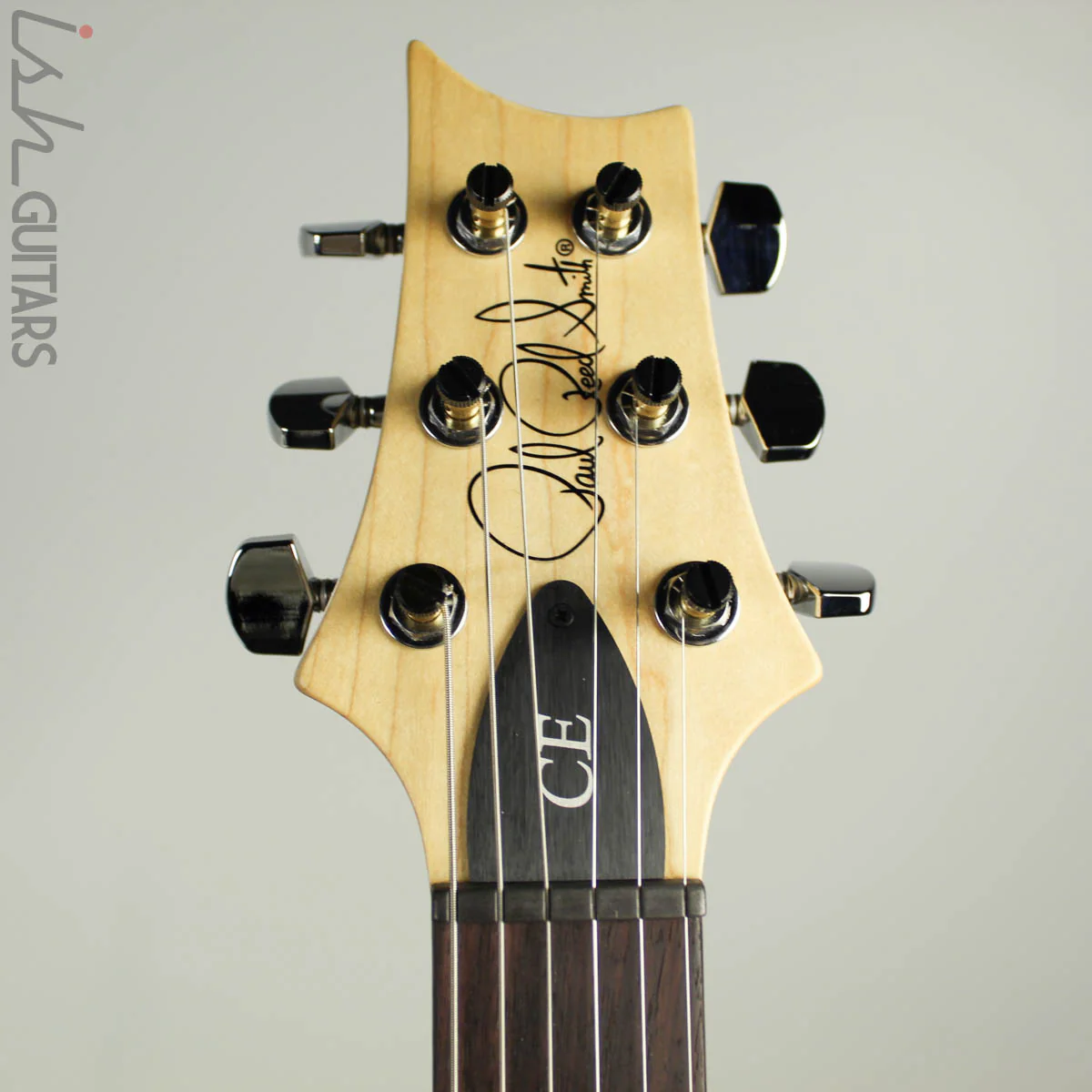 2019 PRS CE 24 Semi-Hollow Trampas Green Smokewrap Burst - Image 6