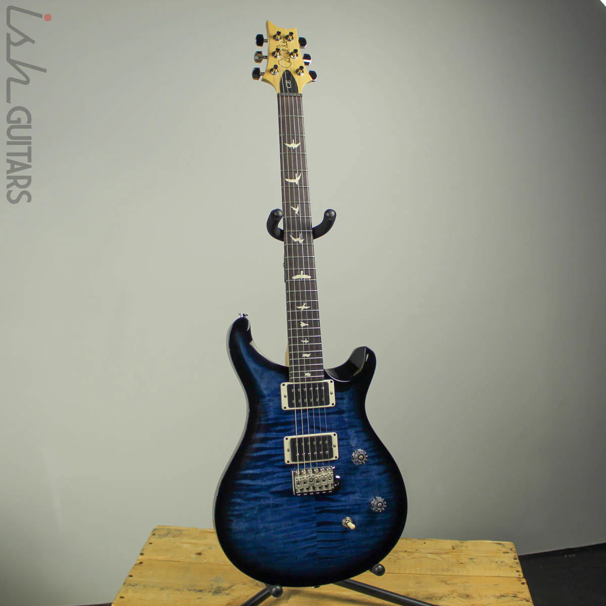 2019 PRS Paul Reed Smith CE 24 Whale Blue Smoke Wrap Burst - Image 2
