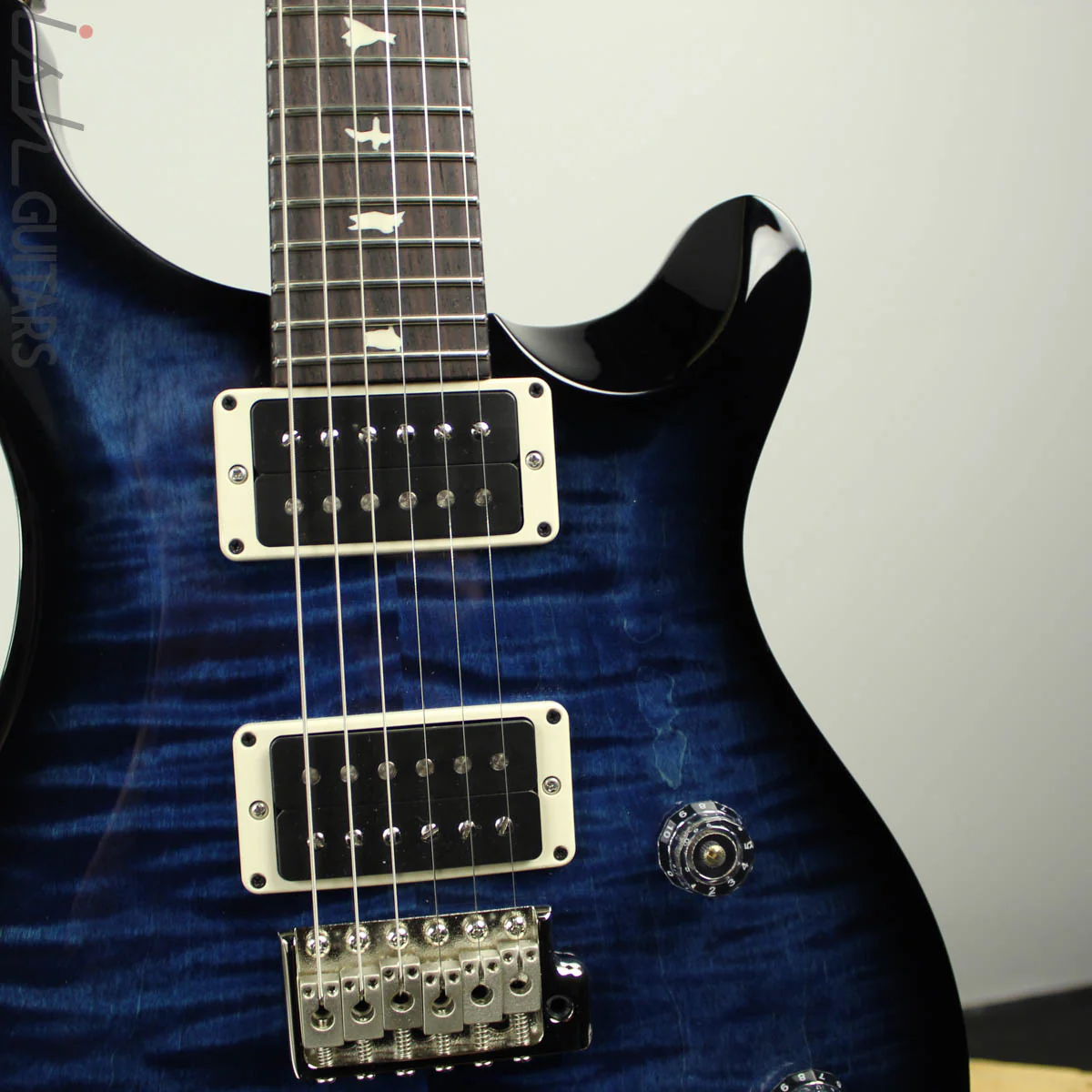 2019 PRS Paul Reed Smith CE 24 Whale Blue Smoke Wrap Burst - Image 3