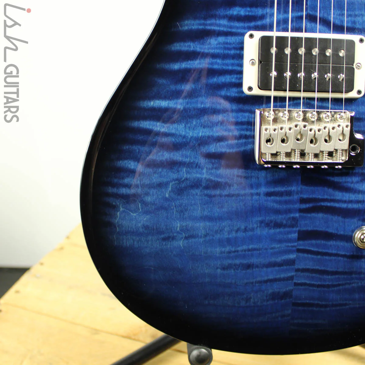 2019 PRS Paul Reed Smith CE 24 Whale Blue Smoke Wrap Burst - Image 4