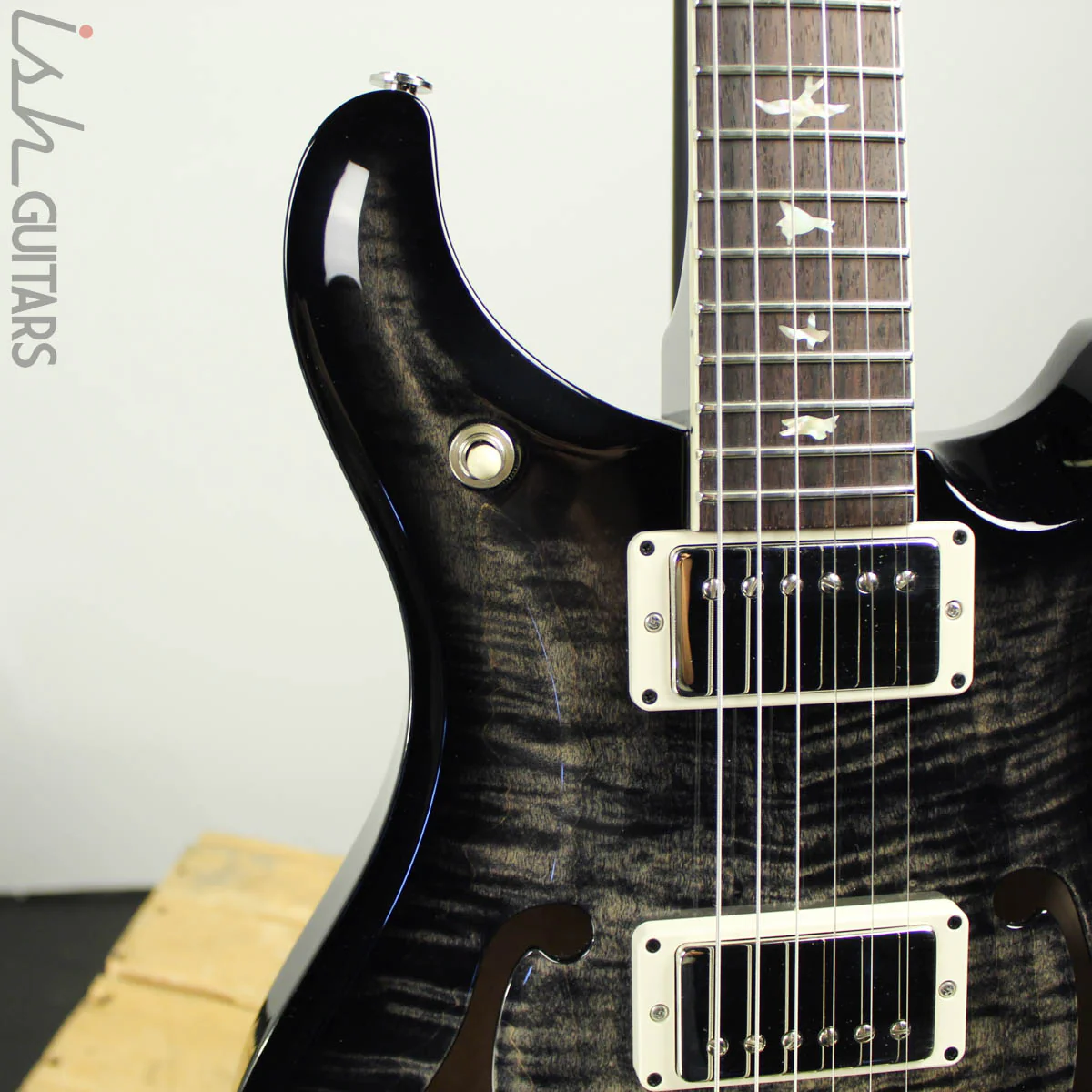 2019 PRS McCarty 594 Hollowbody II Charcoal Smokewrap - Image 4