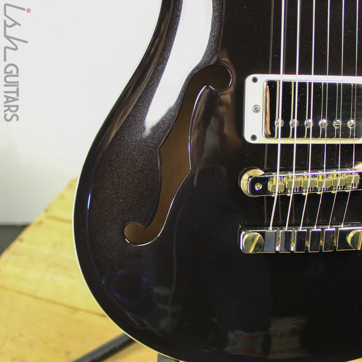 2019 PRS McCarty 594 Hollowbody II Charcoal Metallic - Image 5