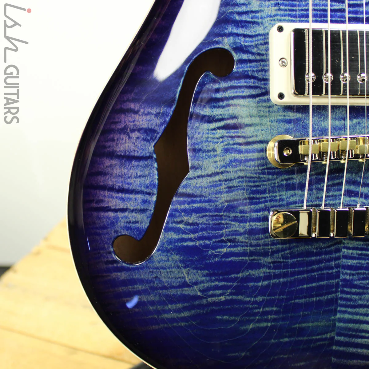 2019 PRS McCarty 594 Semi-Hollow River Blue Purpleburst - Image 6