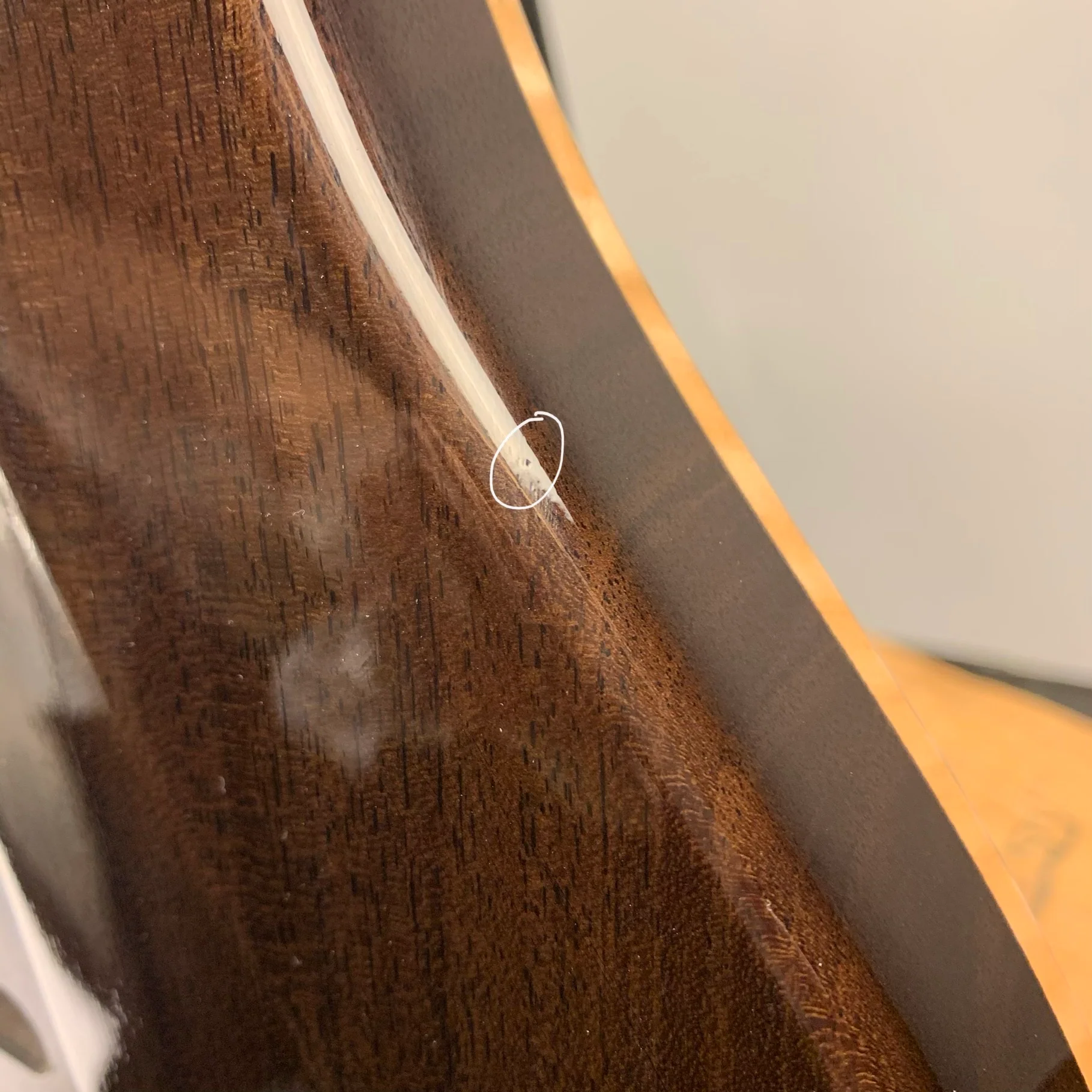 2019 PRS Modern Eagle V Private Stock Limited Frostbite Glow Smoked Purple Burst - Image 14