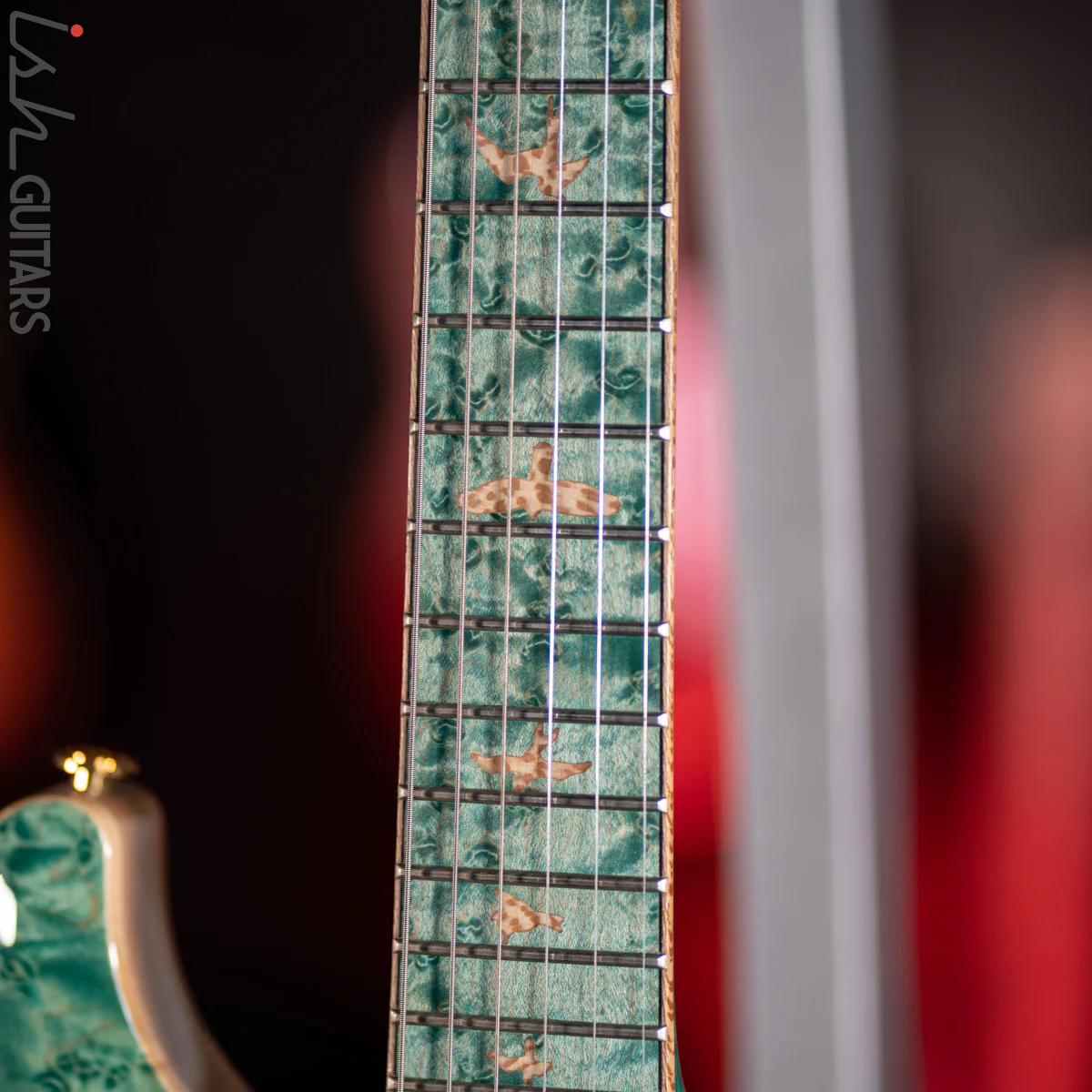 2019 PRS Private Stock Custom 24 Birdseye Maple Bahamian Blue - Image 9