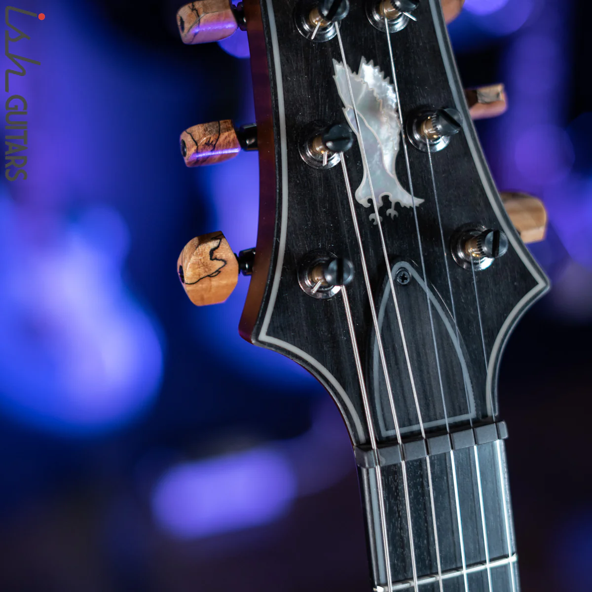 2019 PRS Private Stock Custom 24 Spalted Maple Natural Satin - Image 7