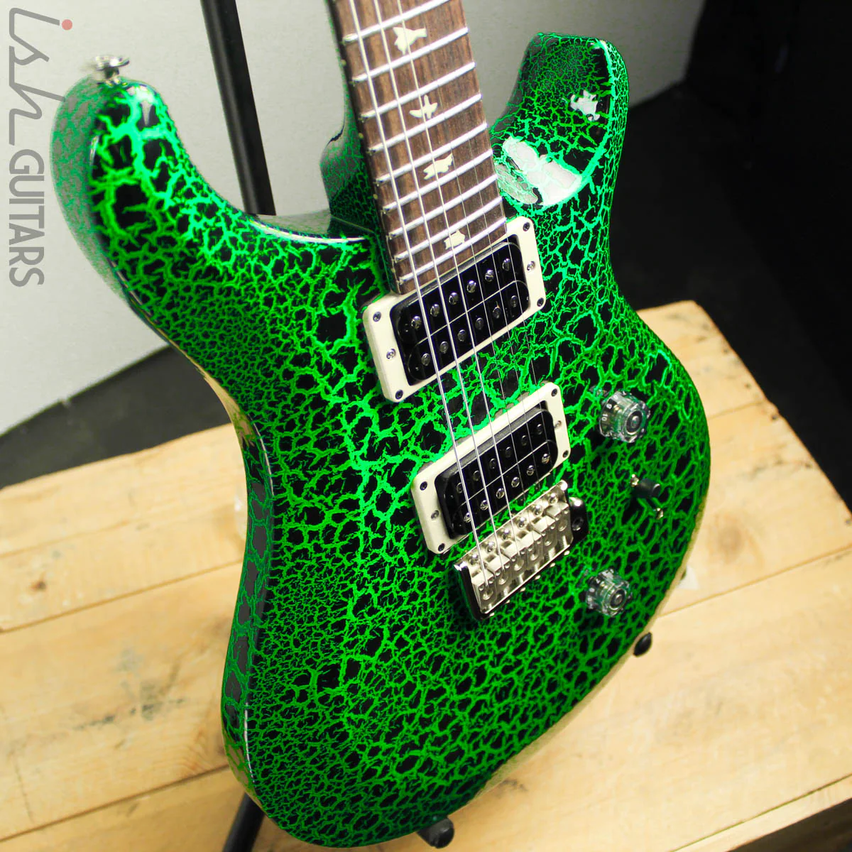 2019 PRS S2 Custom 24 Green Crackle - Image 8