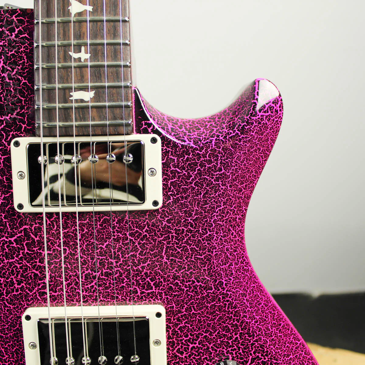 2019 PRS S2 Singlecut Pink Crackle - Image 6