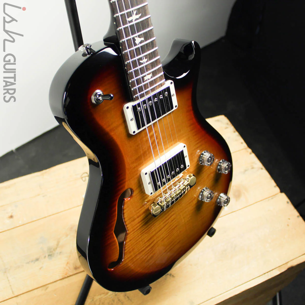 2019 PRS S2 Singlecut Tri-Color Sunburst Custom Color - Image 7